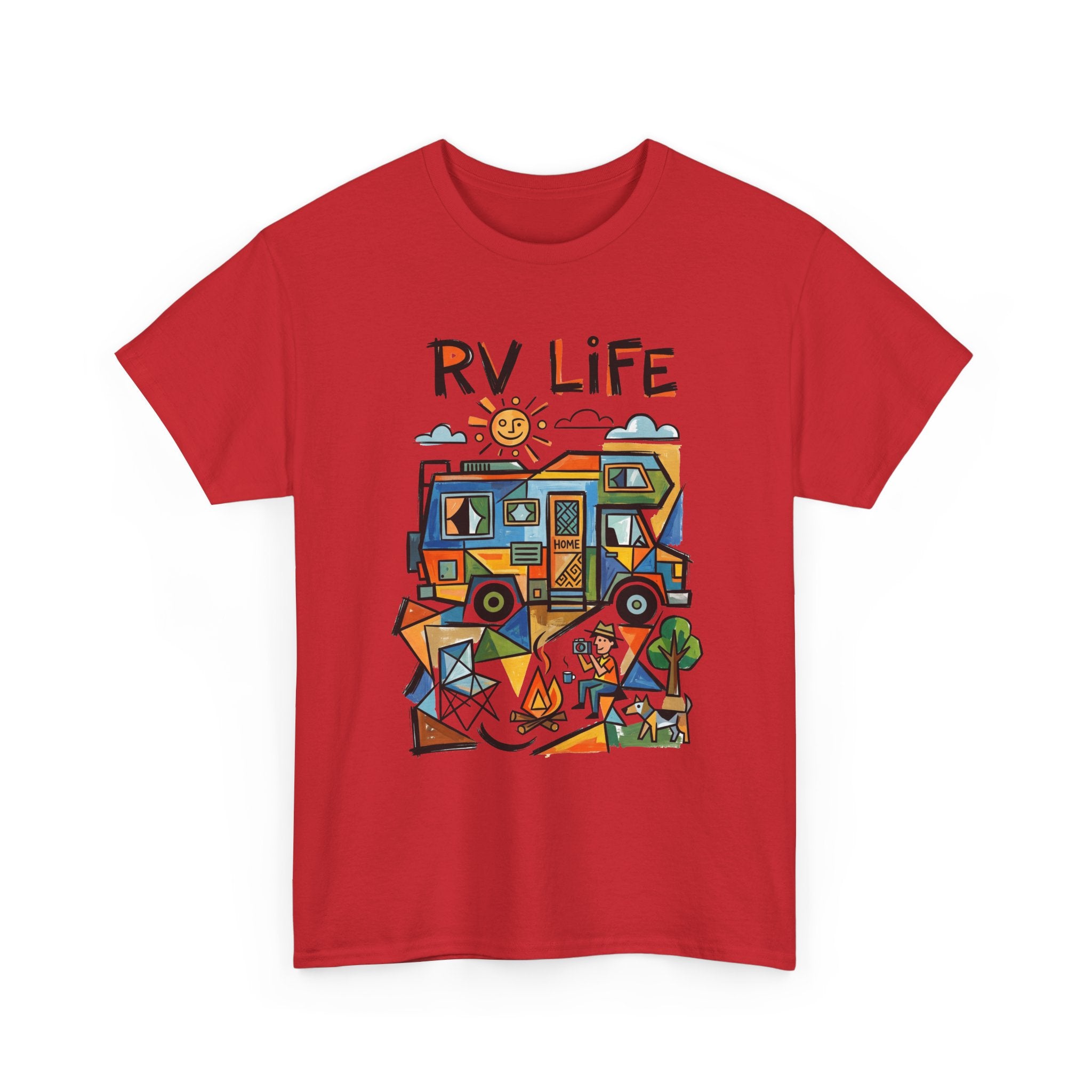 RV Life T-Shirt — Retro Camper Roadtrip Tee for RV Travelers & Campers