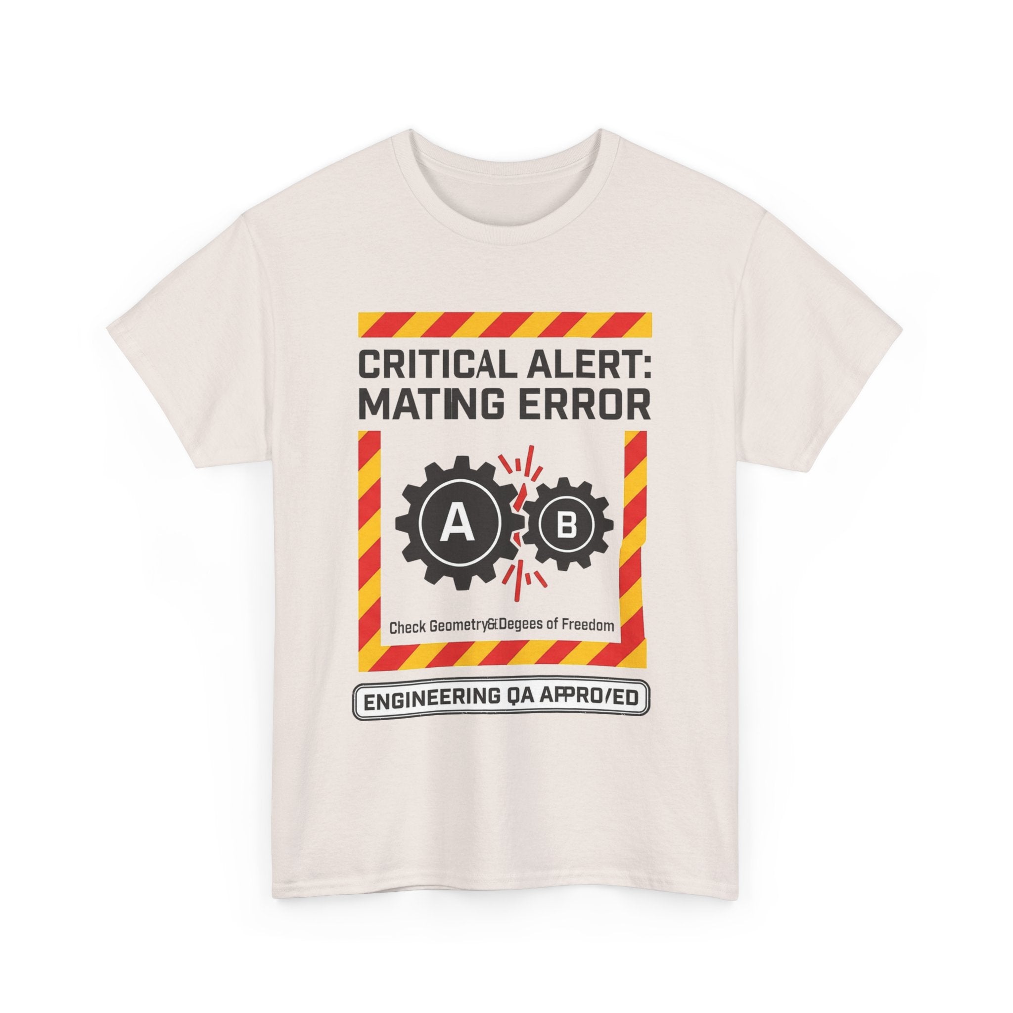 Mating Error T‑Shirt — Funny Engineering QA Alert Tee