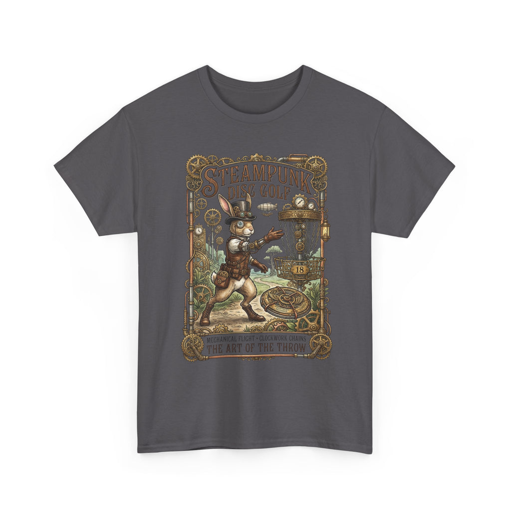 Steampunk Disc Golf T-Shirt — Vintage Victorian Throw Art Tee