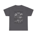 T-Shirt — "Music Festival Reality" Cartoon Illustration Tee