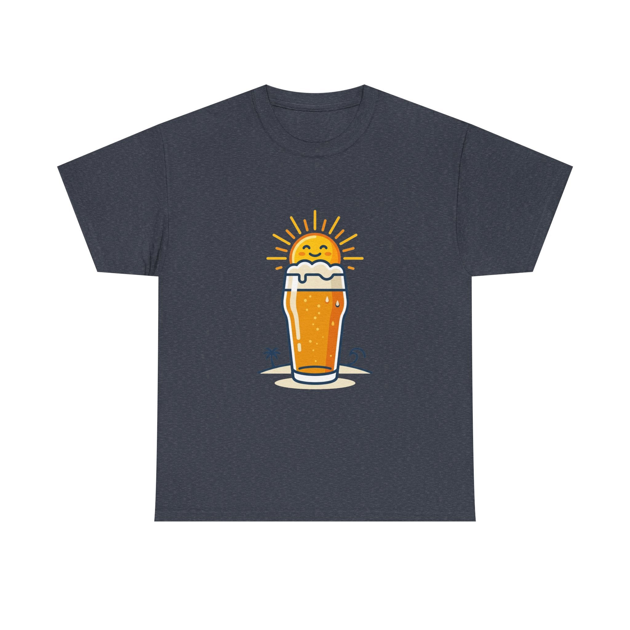 Beer Sun Tee — Sunny Beach Beer Graphic T-Shirt