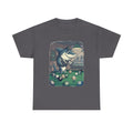 Shark Playing Pool T-Shirt – Funny Billiards Cartoon Tee