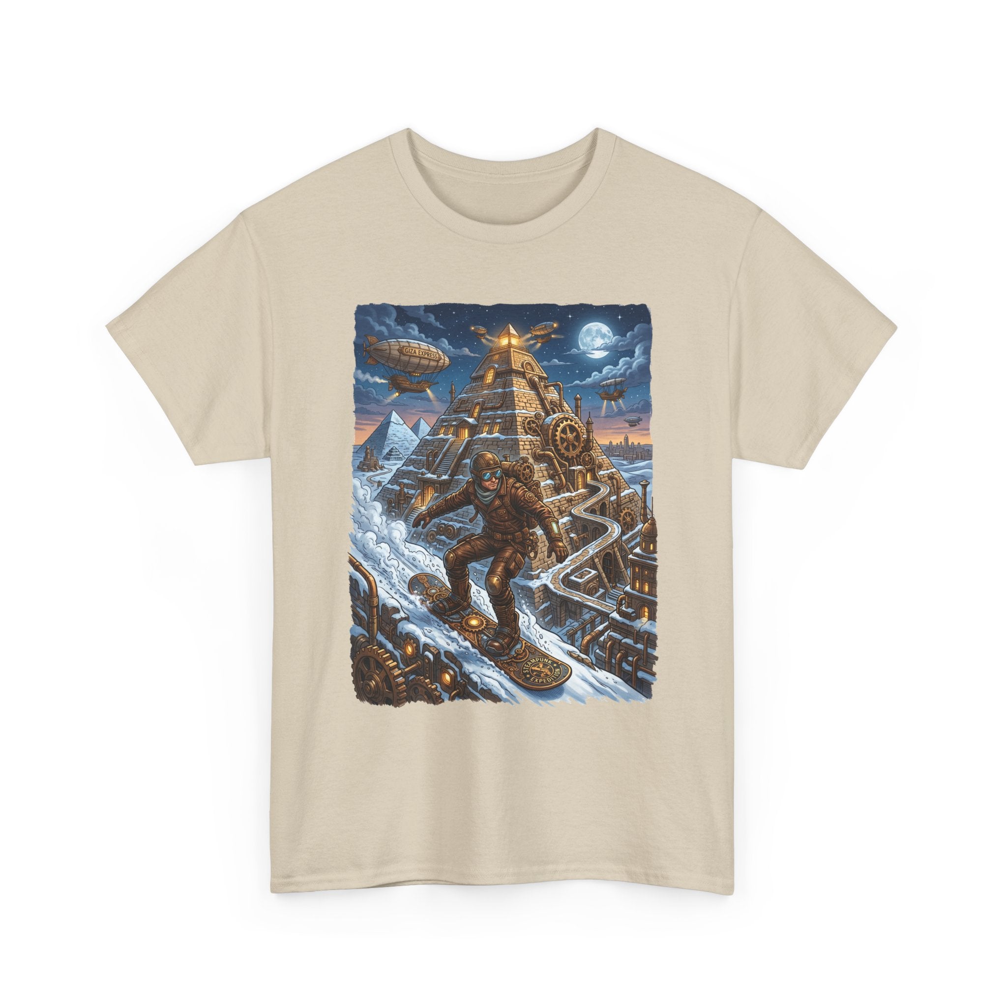 Aztec Pyramid Adventure T-Shirt — Fantasy Explorer Graphic Tee