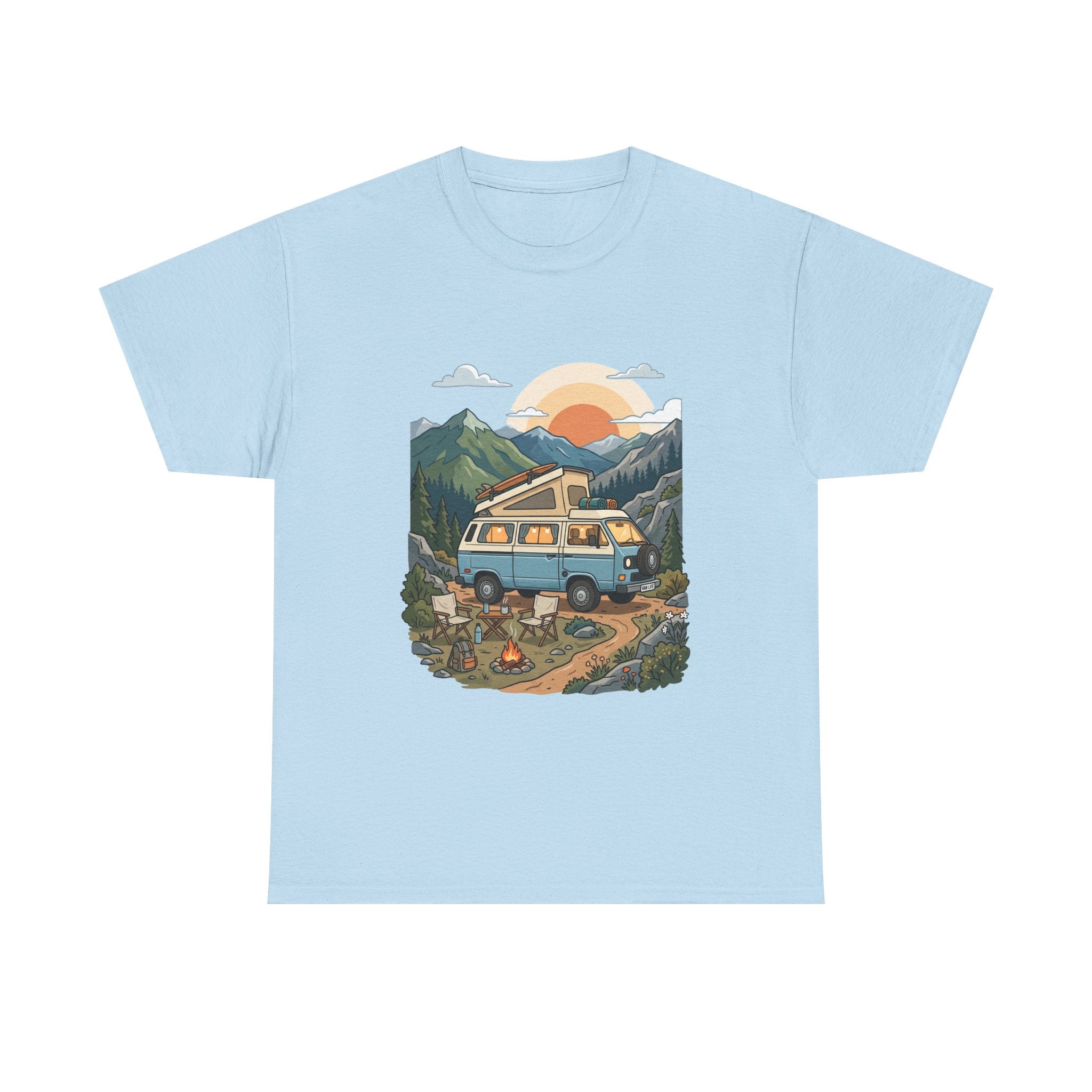 Adventure Van Tee – Retro Camper Roadtrip T-Shirt