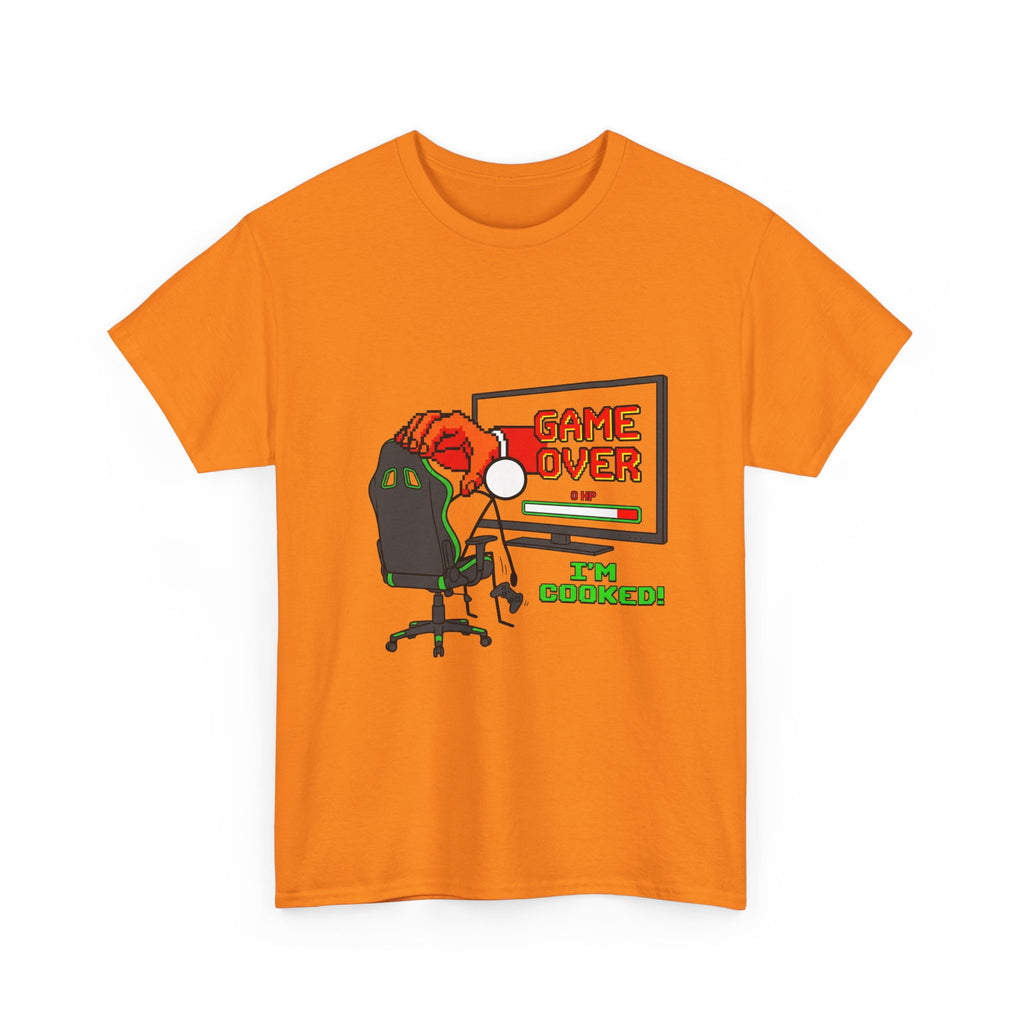 Gamer "Game Over I'm Cooked" T-Shirt
