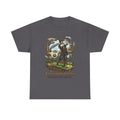 Golf Steampunk T-Shirt — "The Clockwork Greens" Vintage Golfing Design