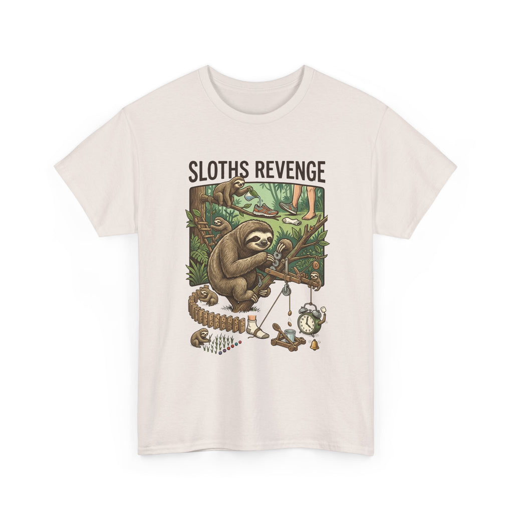 Sloths Revenge T-Shirt — Funny Retro Sloth Graphic Tee