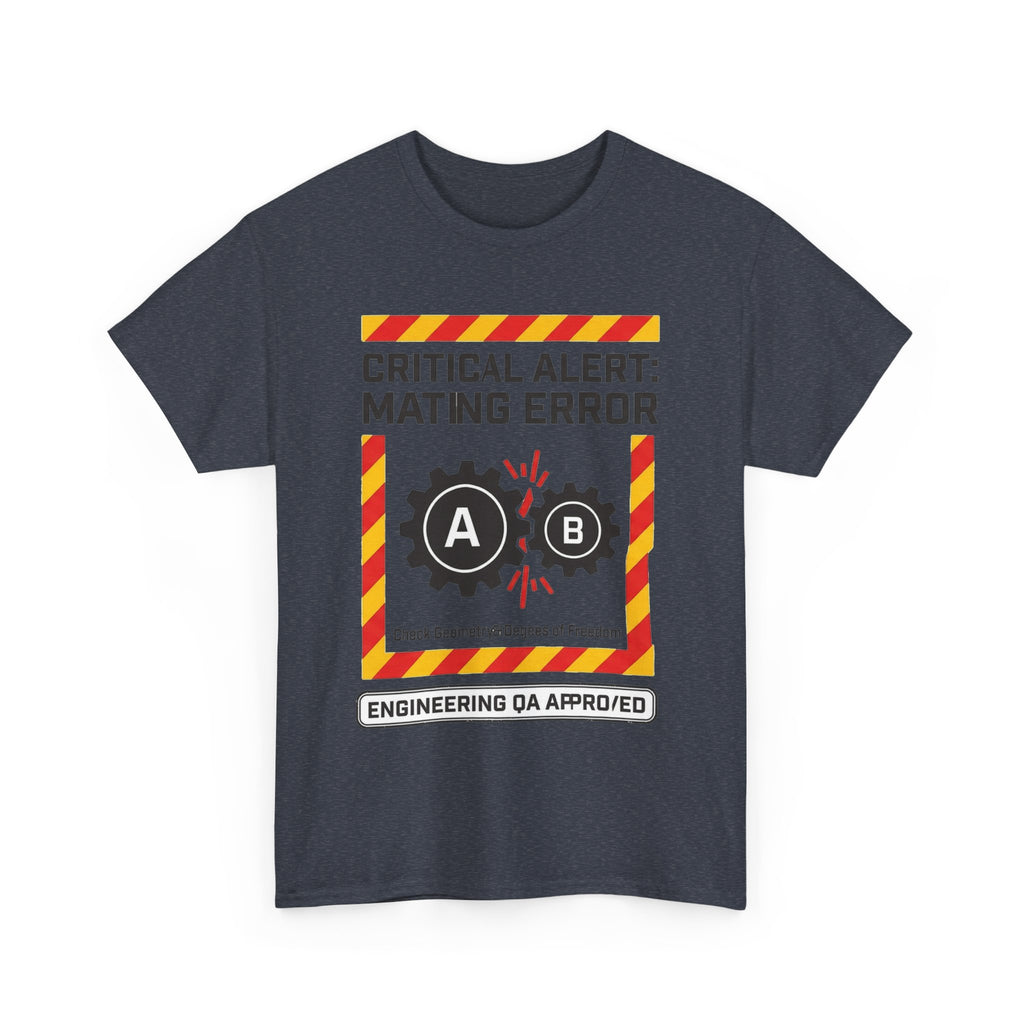 Mating Error T‑Shirt — Funny Engineering QA Alert Tee
