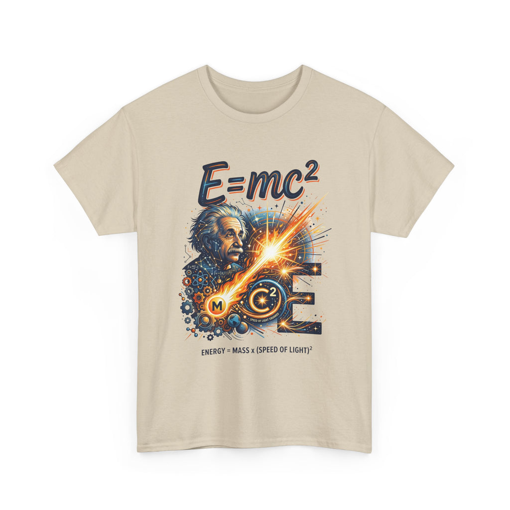 E=mc Einstein Physics T-Shirt — Science Lover Tee