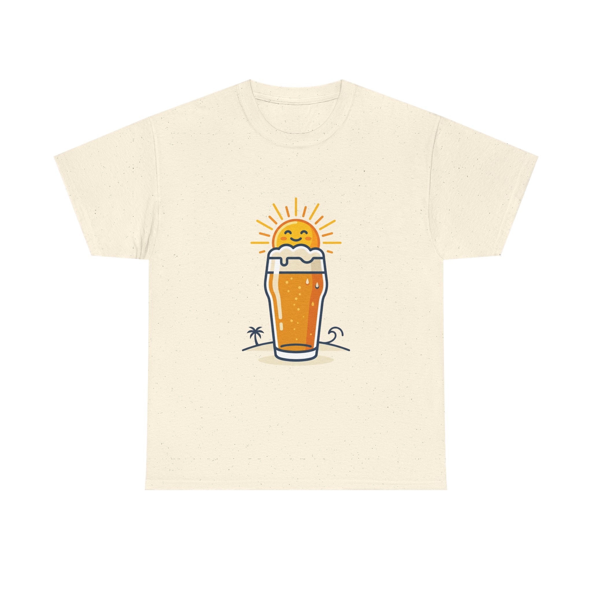 Beer Sun Tee — Sunny Beach Beer Graphic T-Shirt