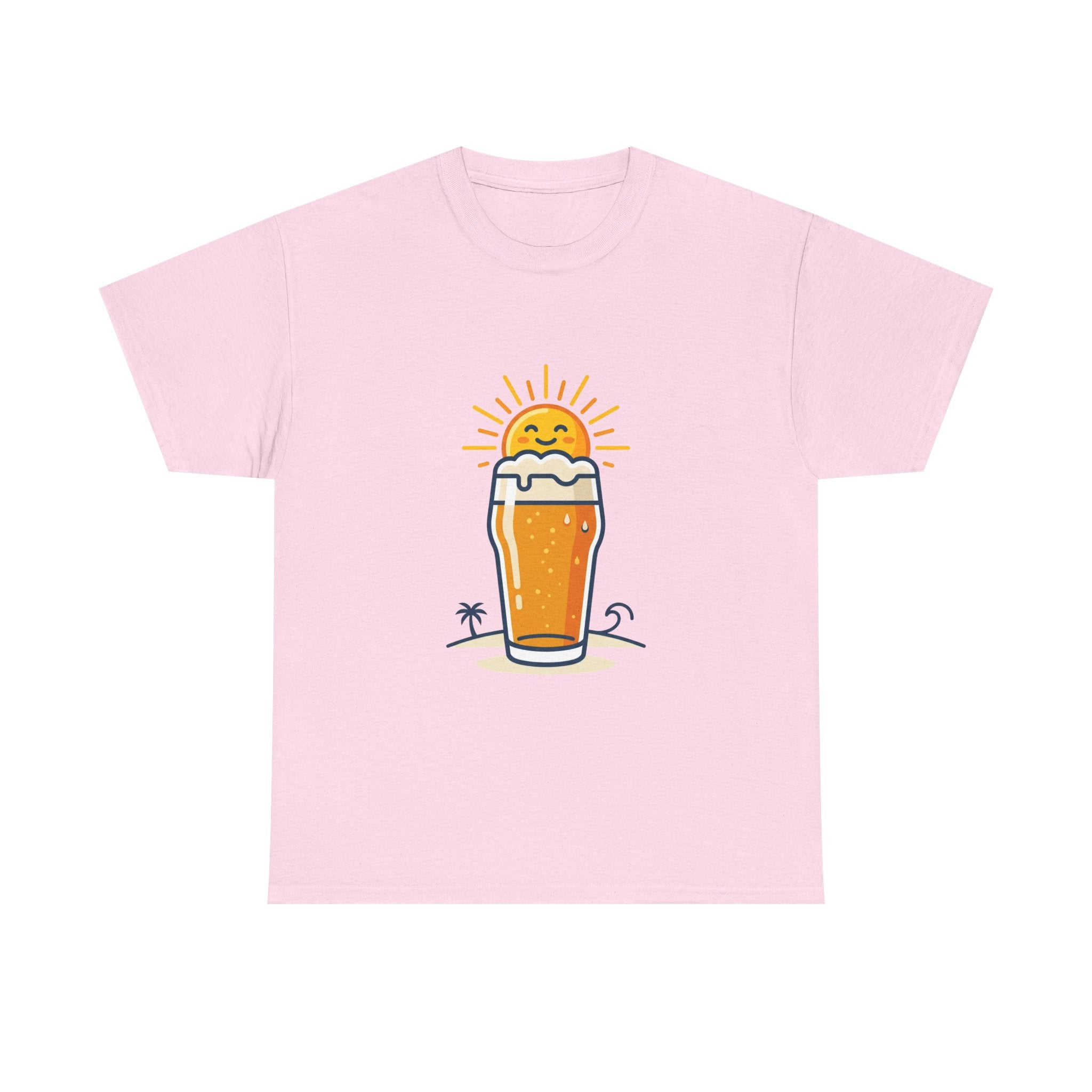 Beer Sun Tee — Sunny Beach Beer Graphic T-Shirt