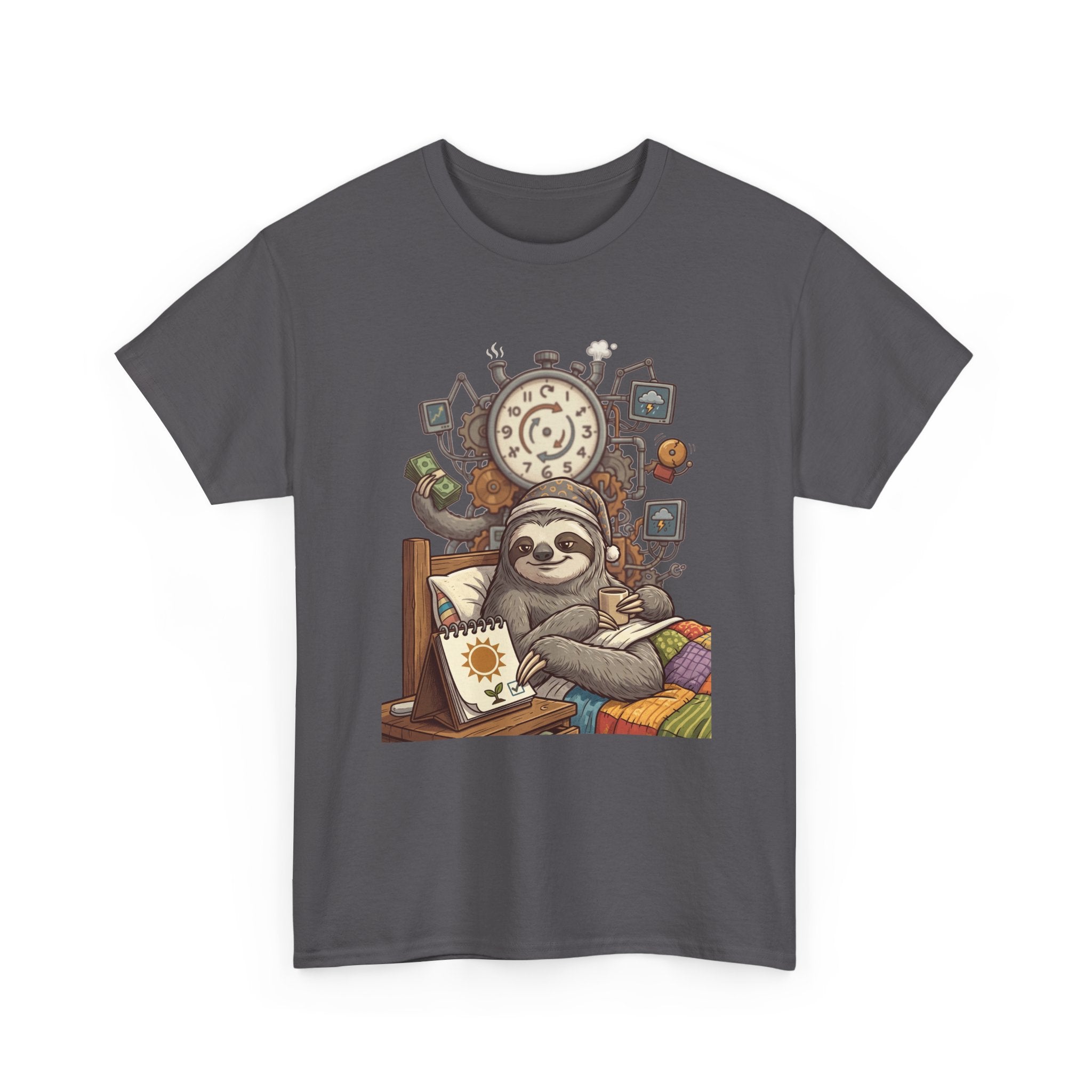Sloth Cozy Vibes T‑Shirt