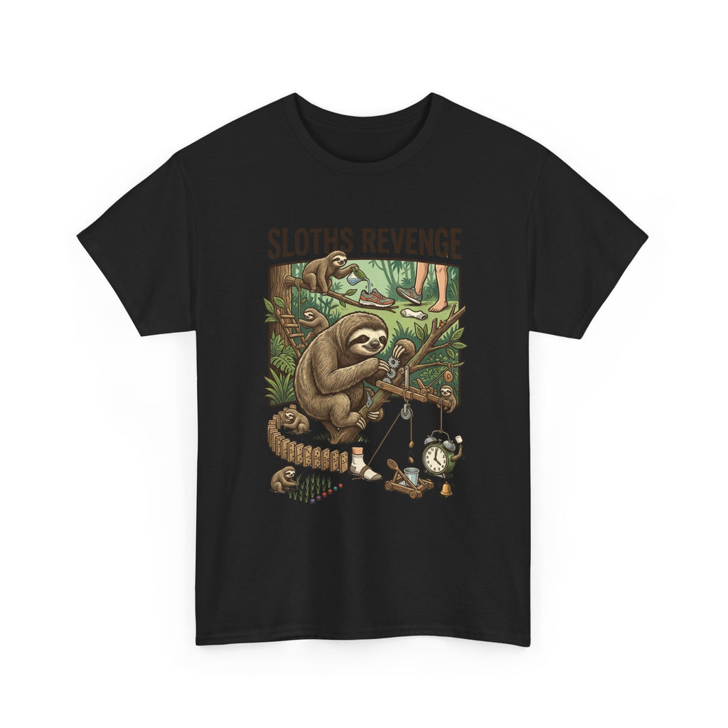 Sloths Revenge T-Shirt — Funny Retro Sloth Graphic Tee