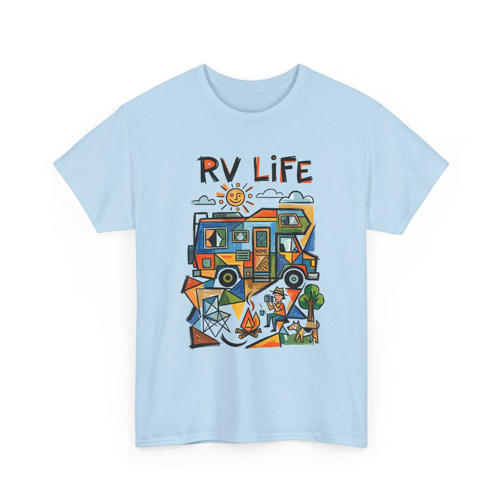 RV Life T-Shirt — Retro Camper Roadtrip Tee for RV Travelers & Campers