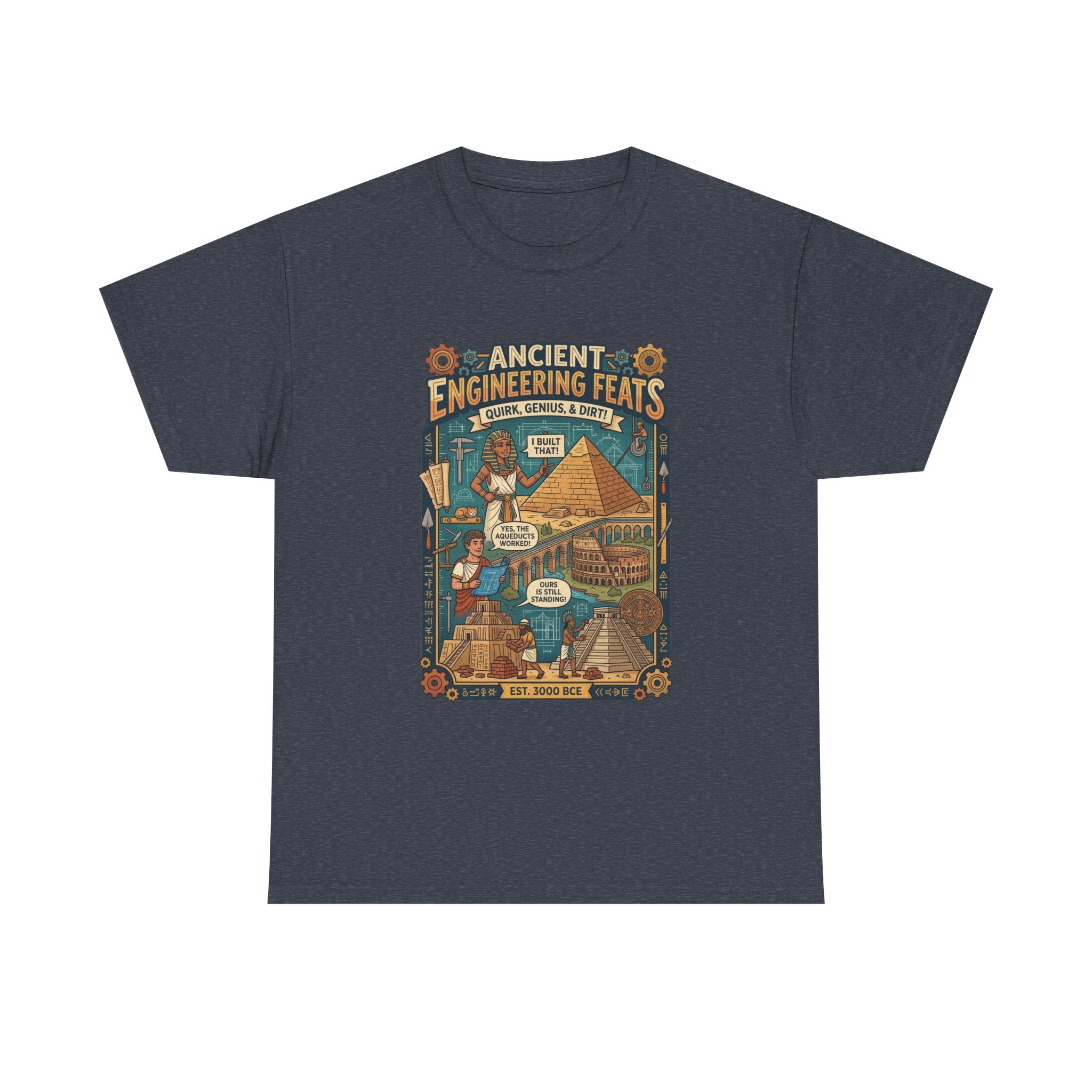 Ancient Engineering Feats Tee Pyramid