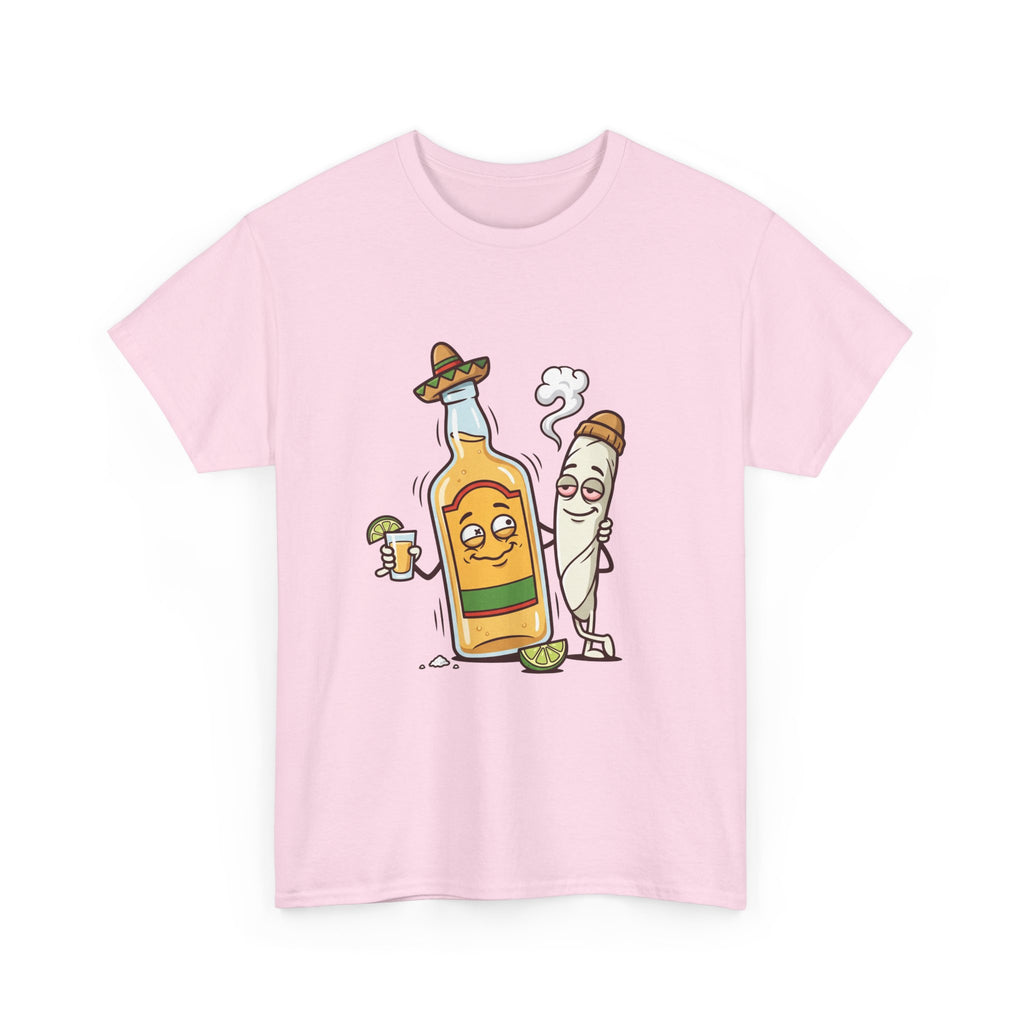 Tequila & Joint Funny Graphic Tee