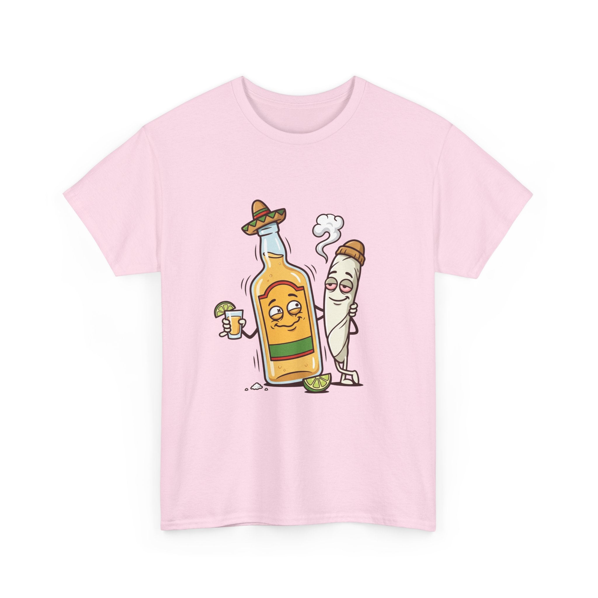 Tequila & Joint Funny Graphic Tee