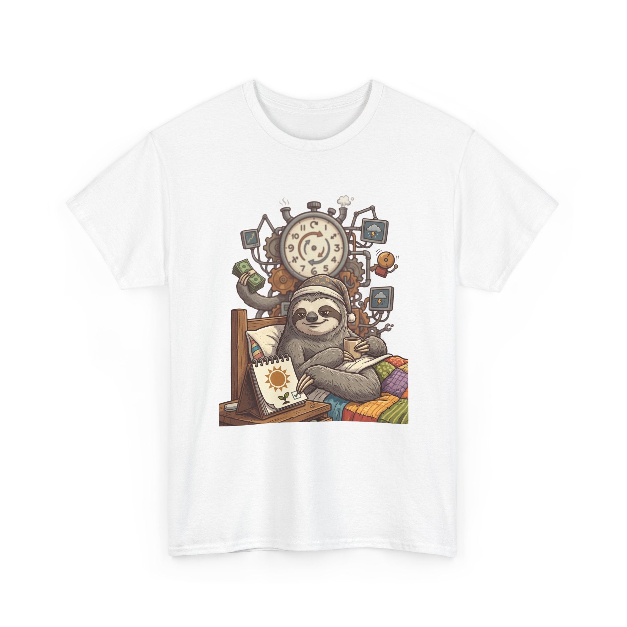 Sloth Cozy Vibes T‑Shirt