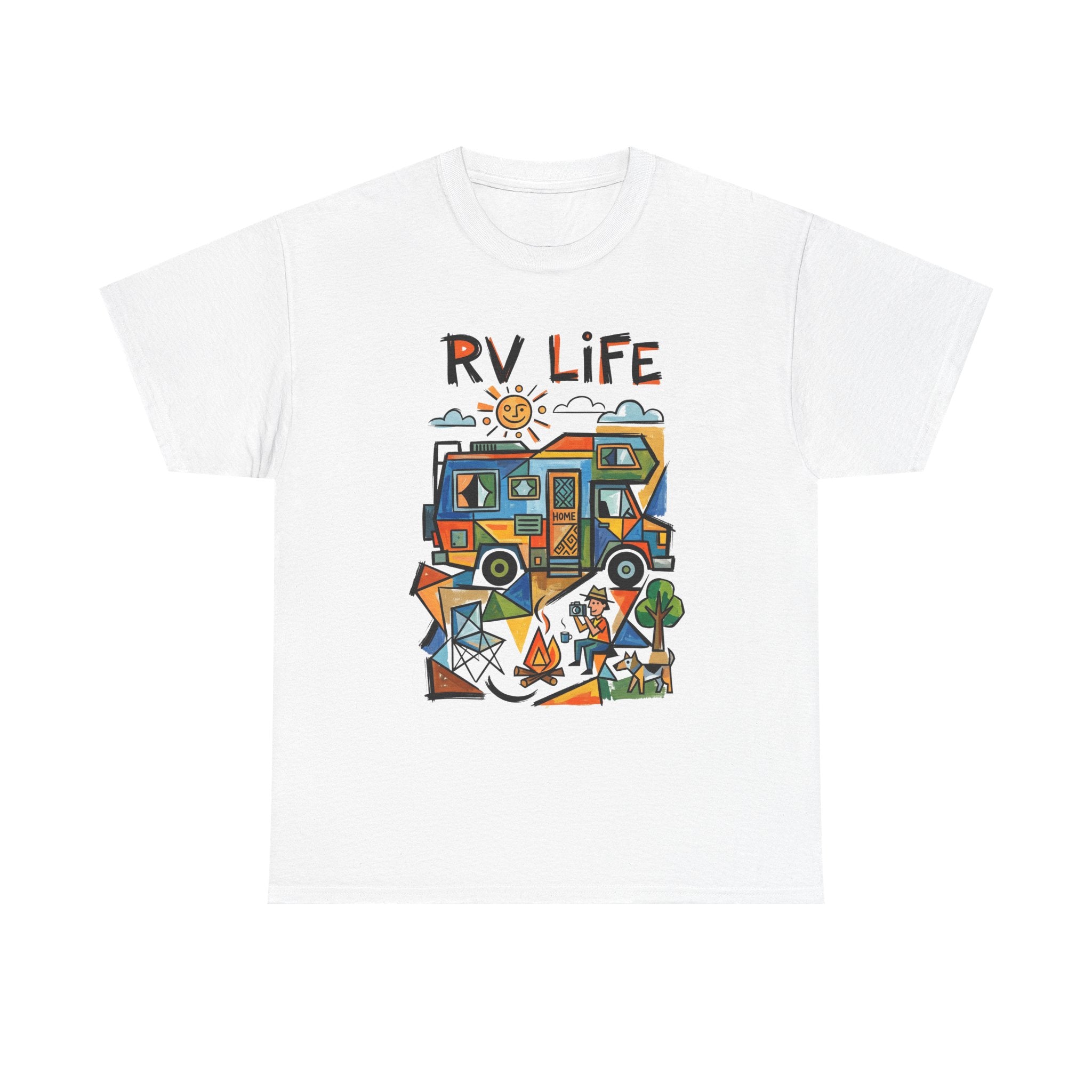 RV Life T-Shirt — Retro Camper Roadtrip Tee for RV Travelers & Campers