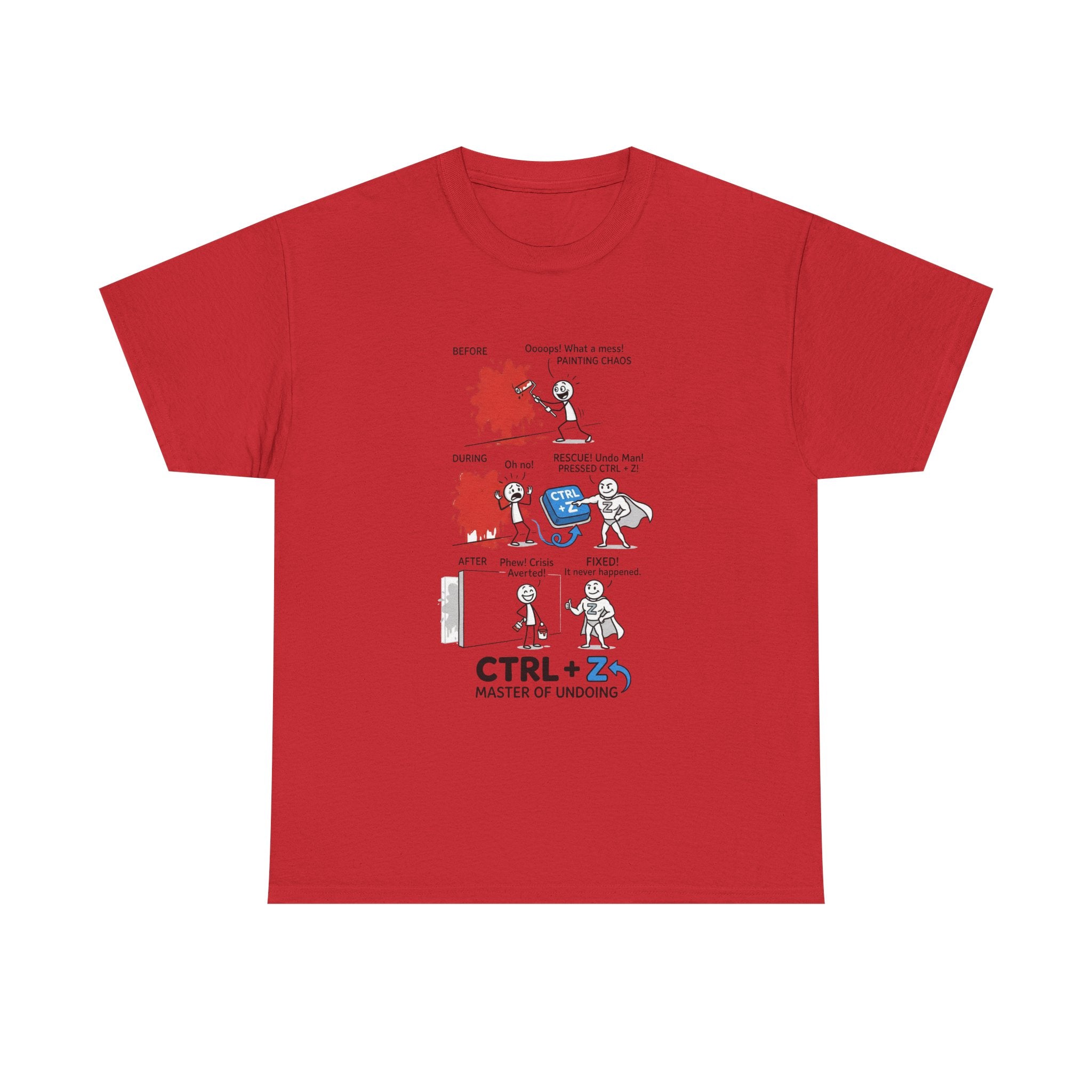 CTRL + Z Master of Undoing T-Shirt
