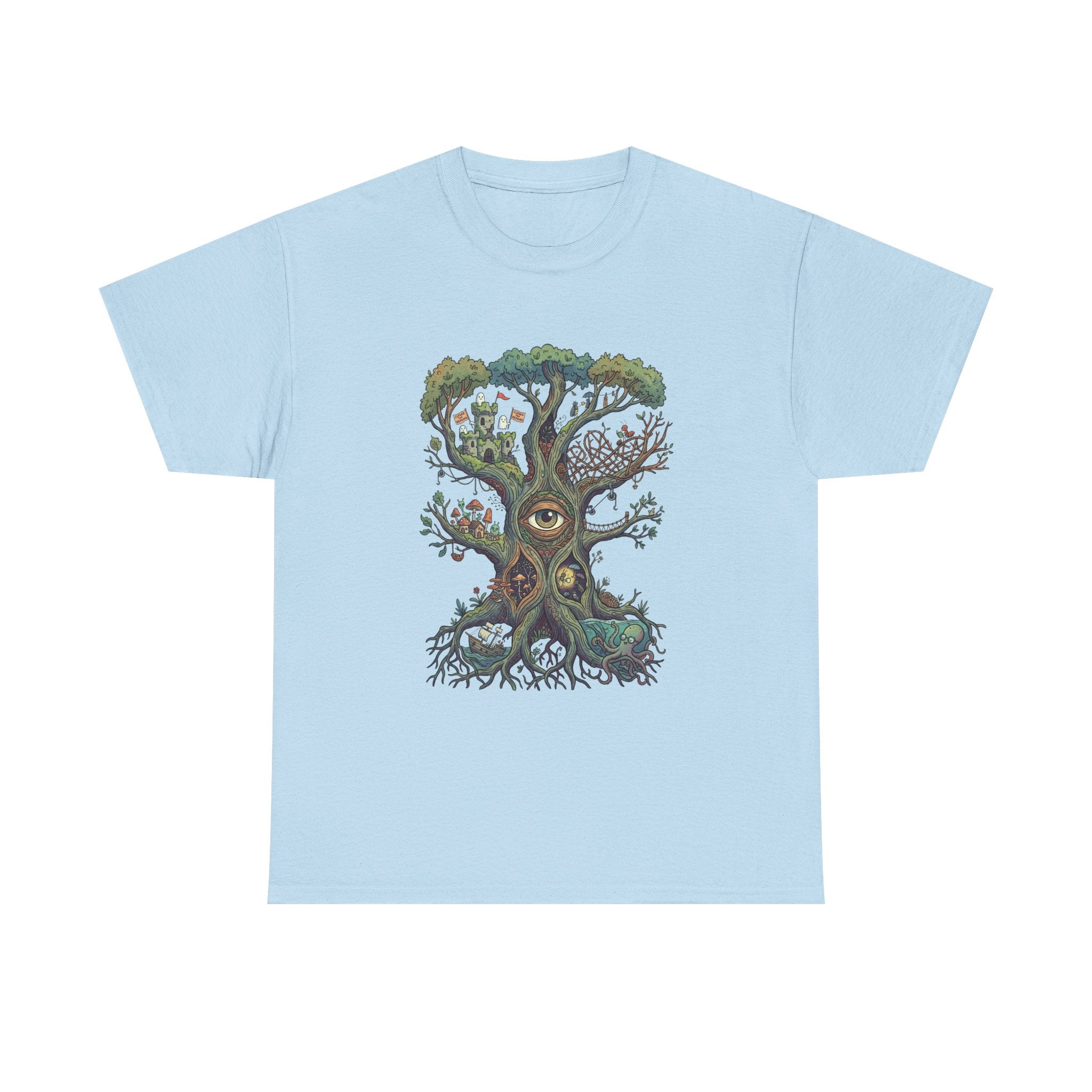 Tree of Life T-Shirt — Mystical Woodland Nature Graphic Tee
