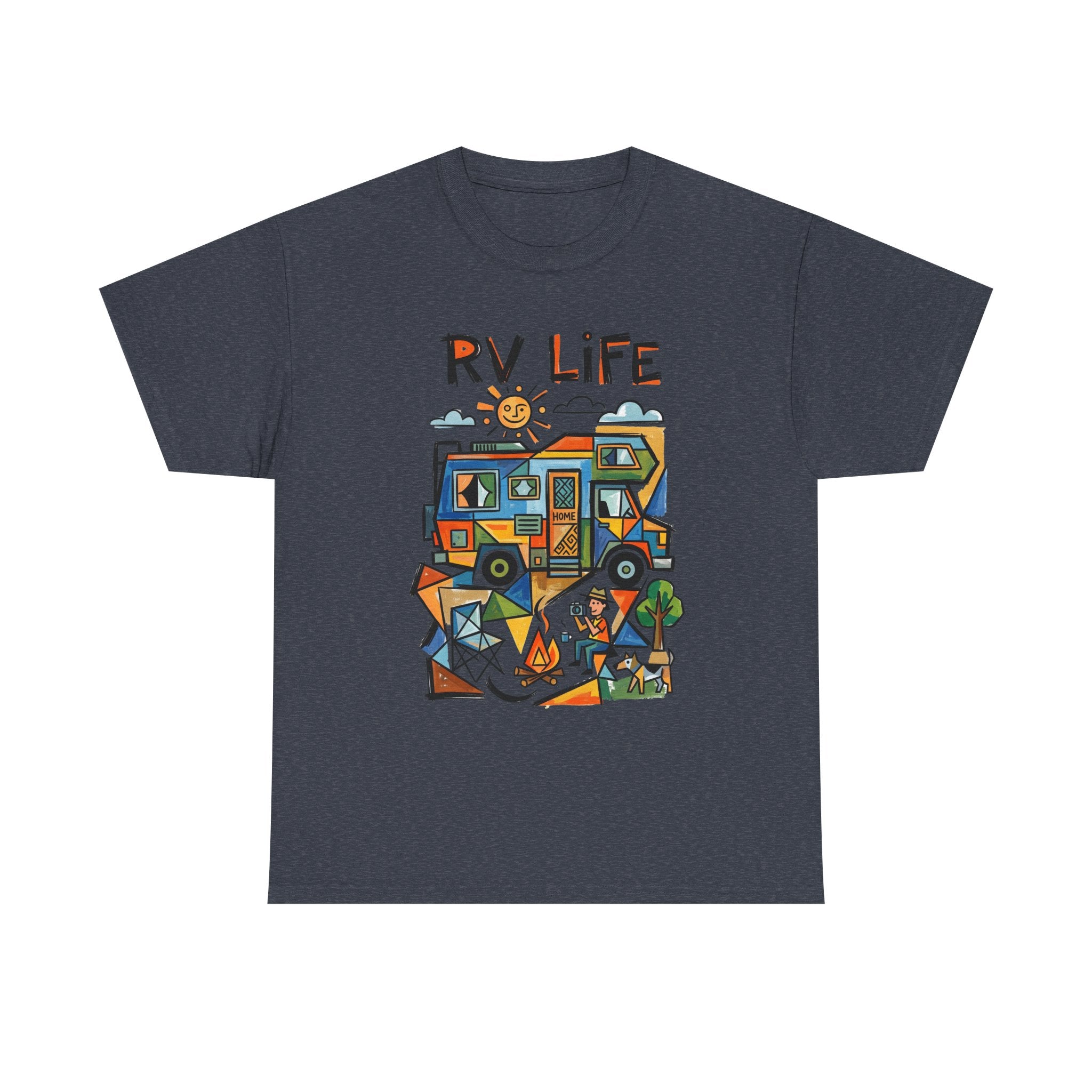 RV Life T-Shirt — Retro Camper Roadtrip Tee for RV Travelers & Campers