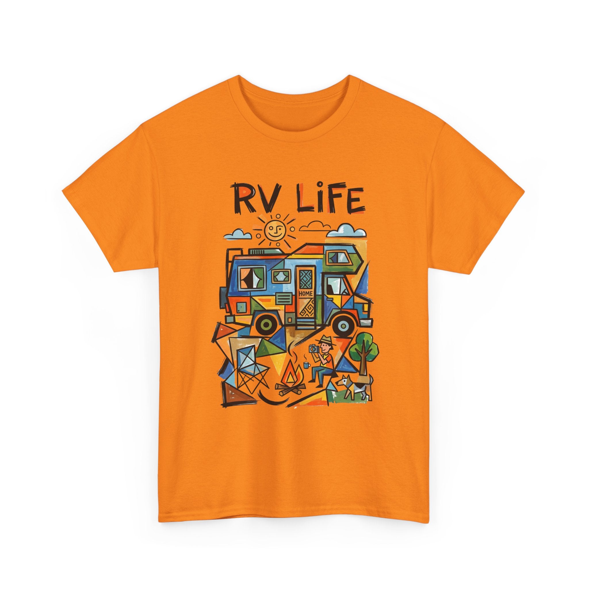 RV Life T-Shirt — Retro Camper Roadtrip Tee for RV Travelers & Campers