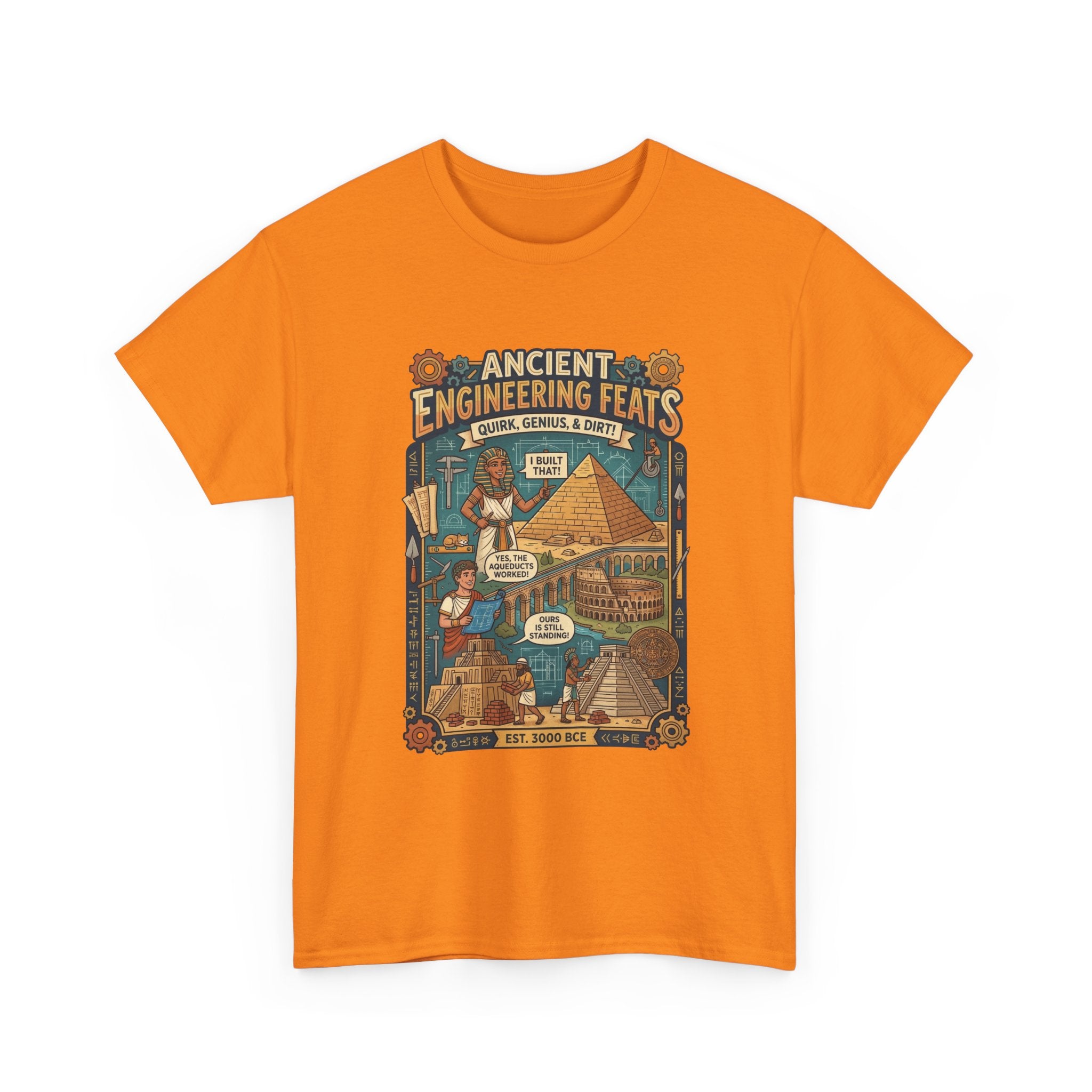 Ancient Engineering Feats Tee Pyramid