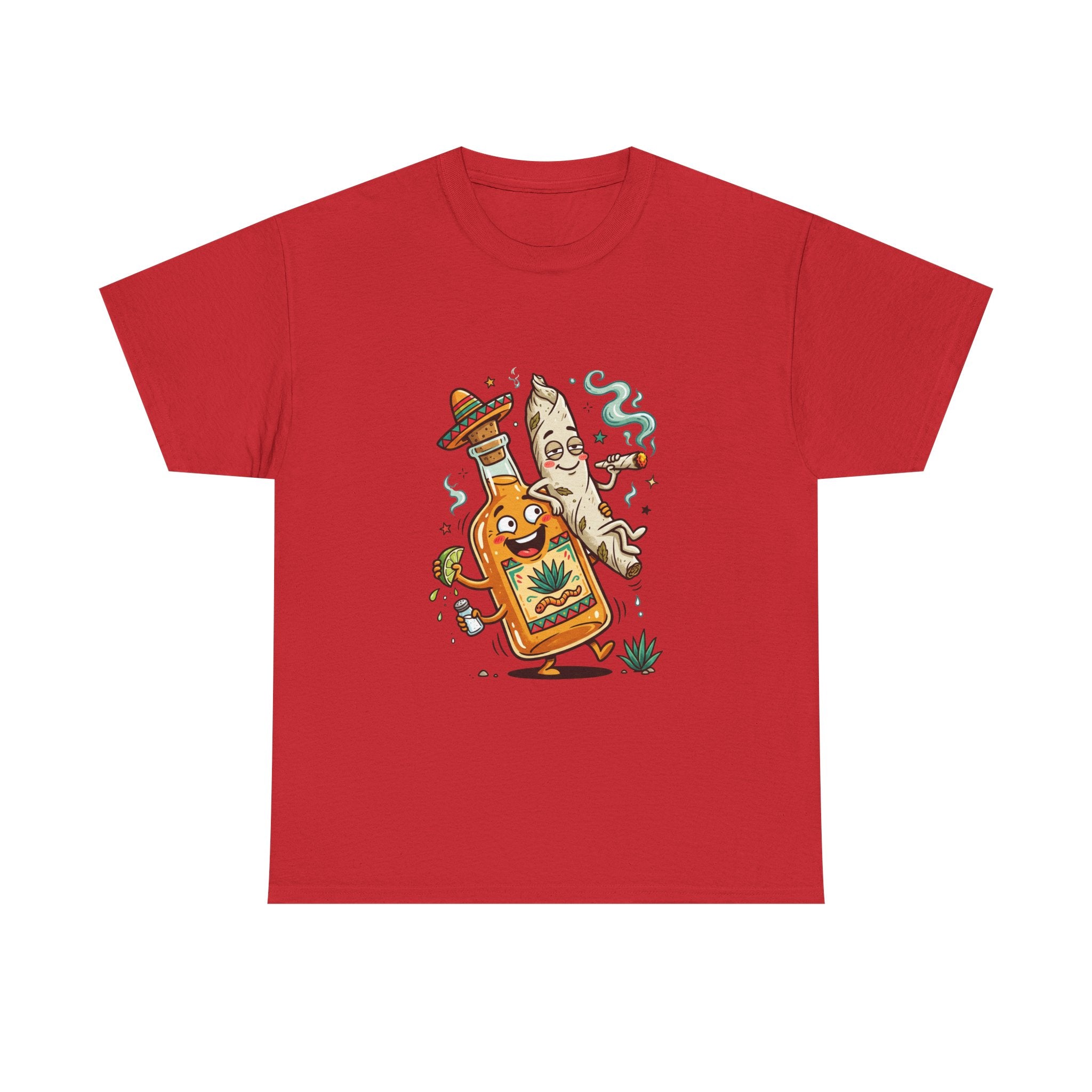 1 Tequila & Taco Dancing T‑Shirt — Funny Mexican Food Party Tee