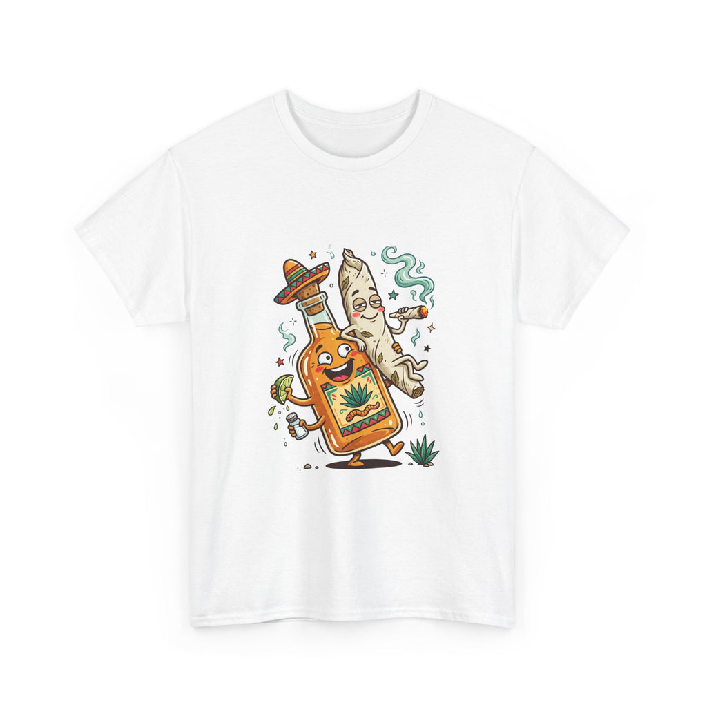 1 Tequila & Taco Dancing T‑Shirt — Funny Mexican Food Party Tee