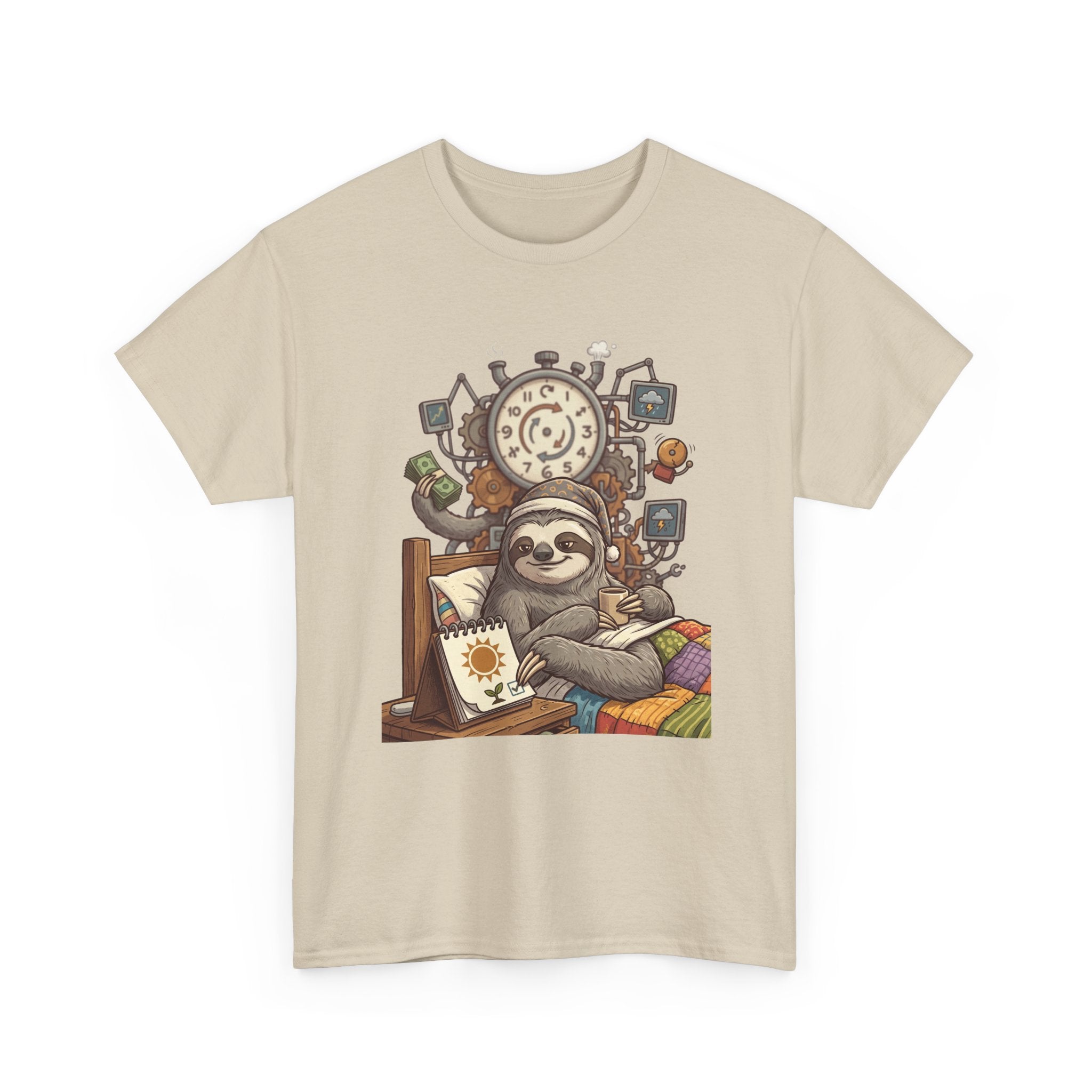 Sloth Cozy Vibes T‑Shirt