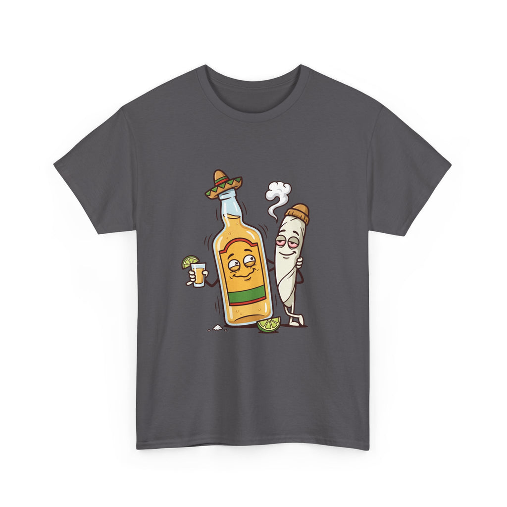 Tequila & Joint Funny Graphic Tee