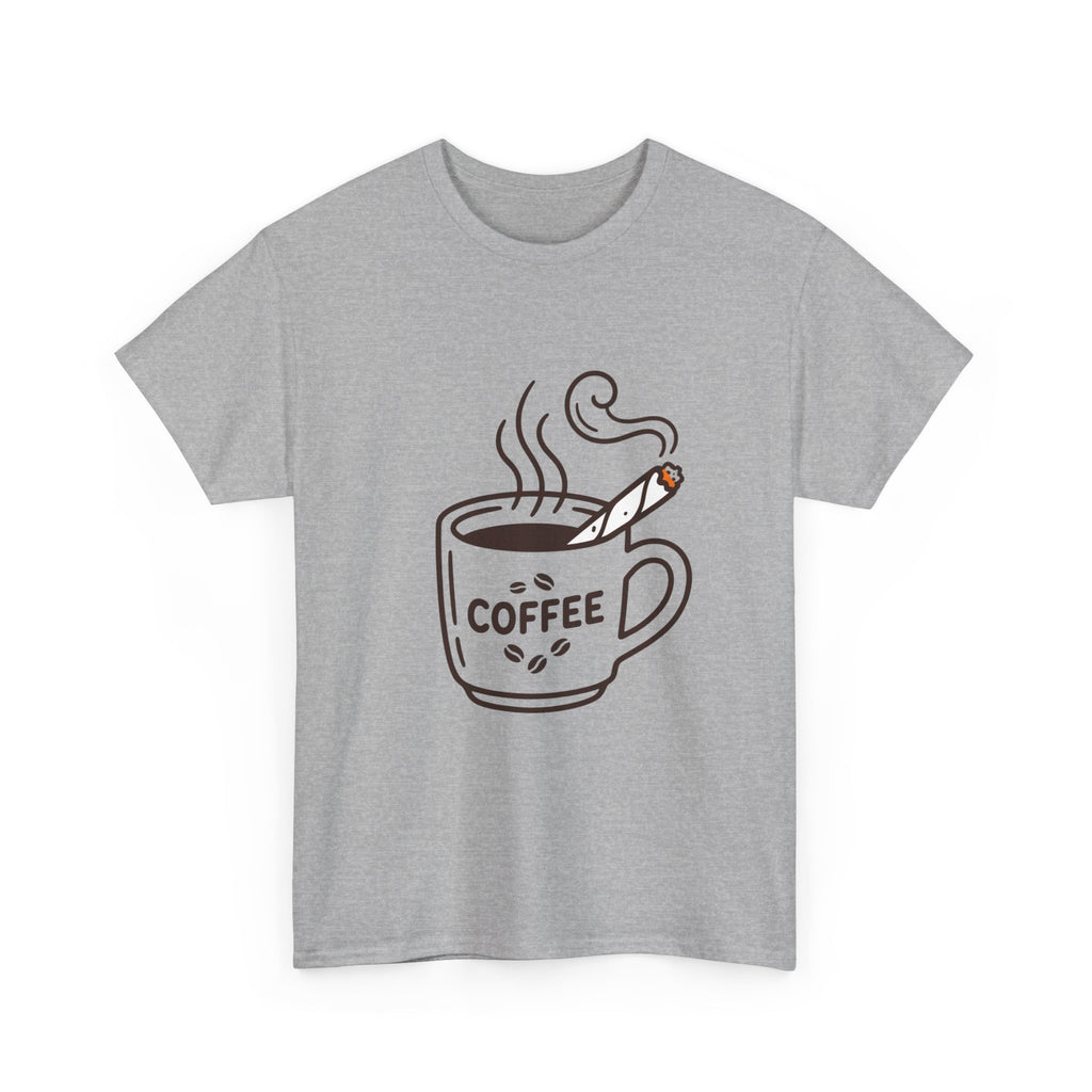 Coffee Cup T-Shirt — Cute Steaming Mug Graphic Tee
