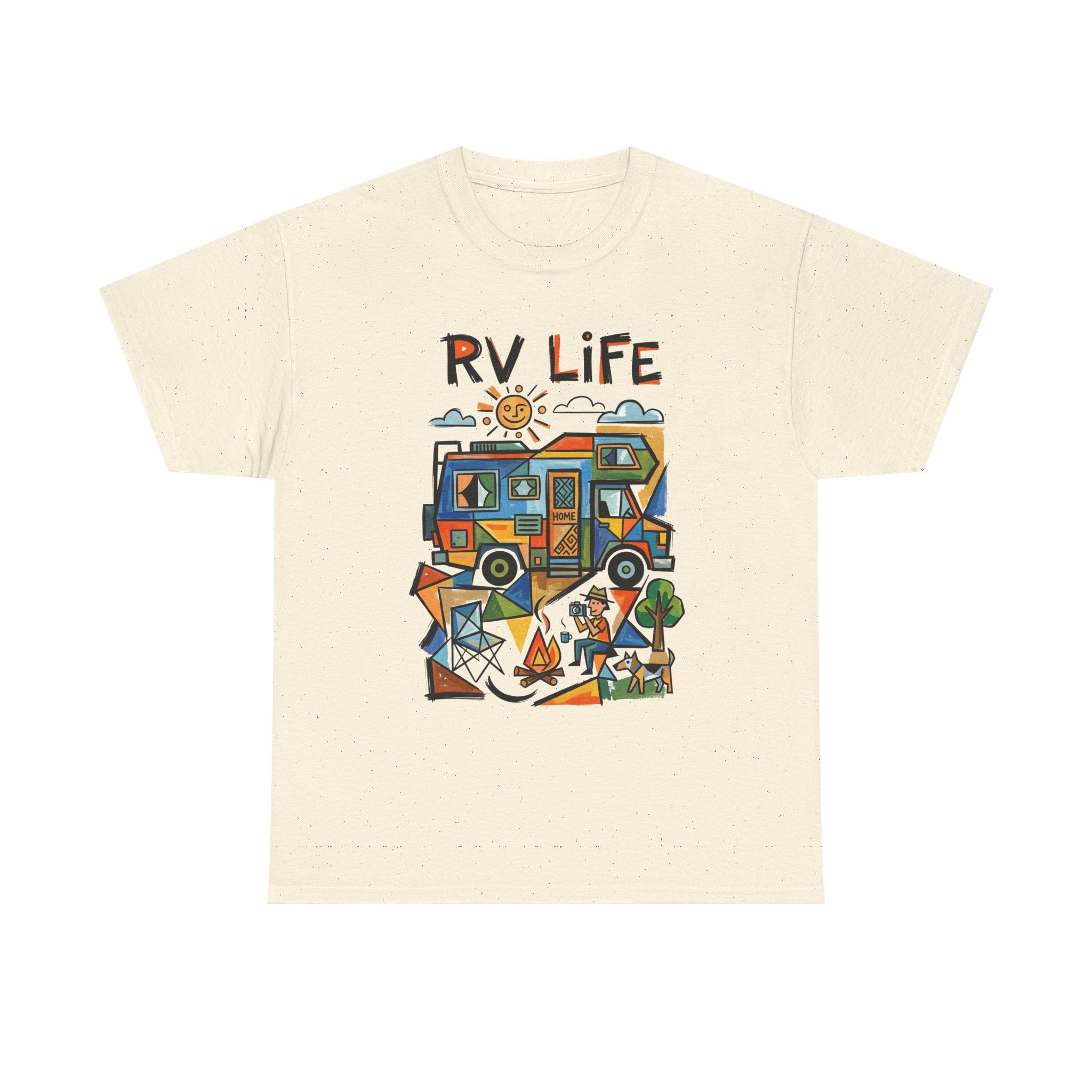 RV Life T-Shirt — Retro Camper Roadtrip Tee for RV Travelers & Campers