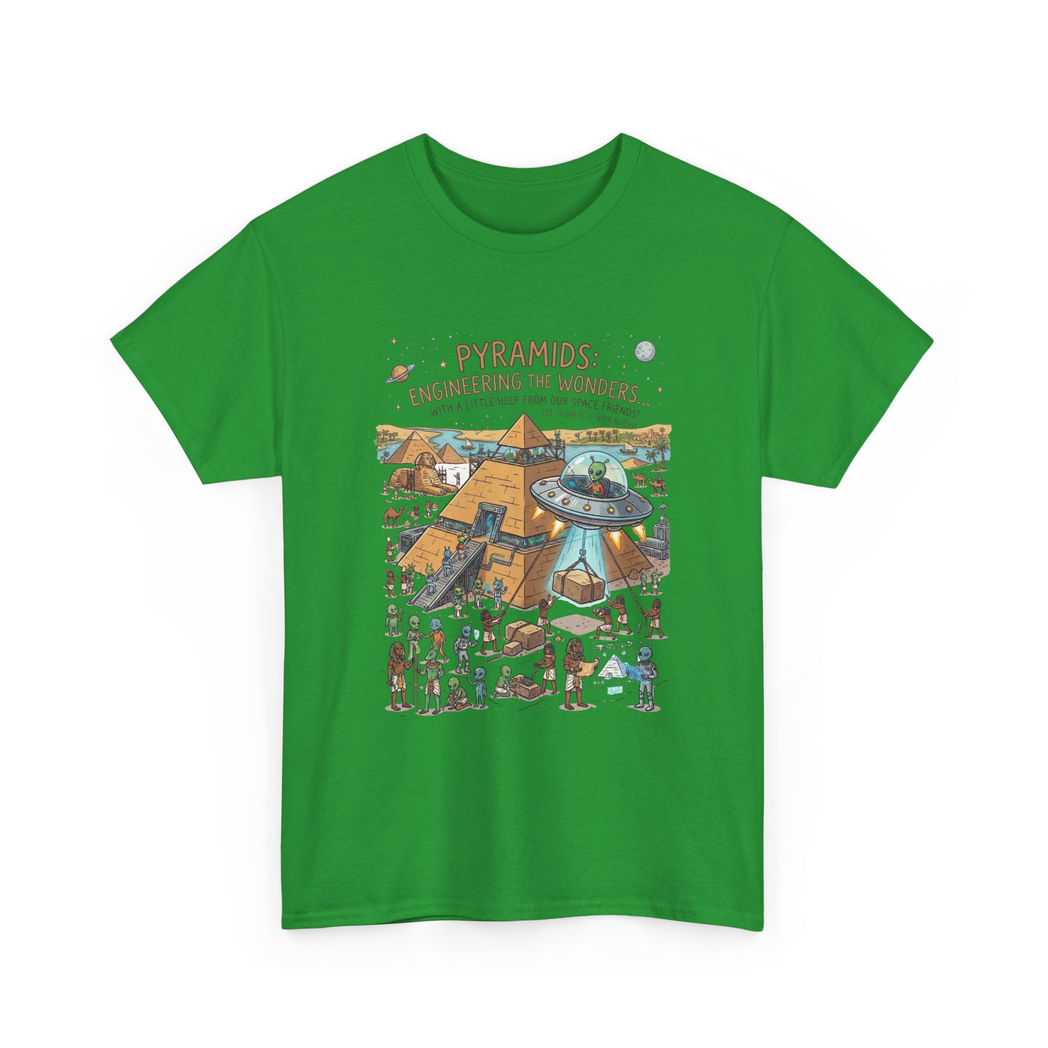 Pyramids: Engineering the Wonders Graphic Tee
