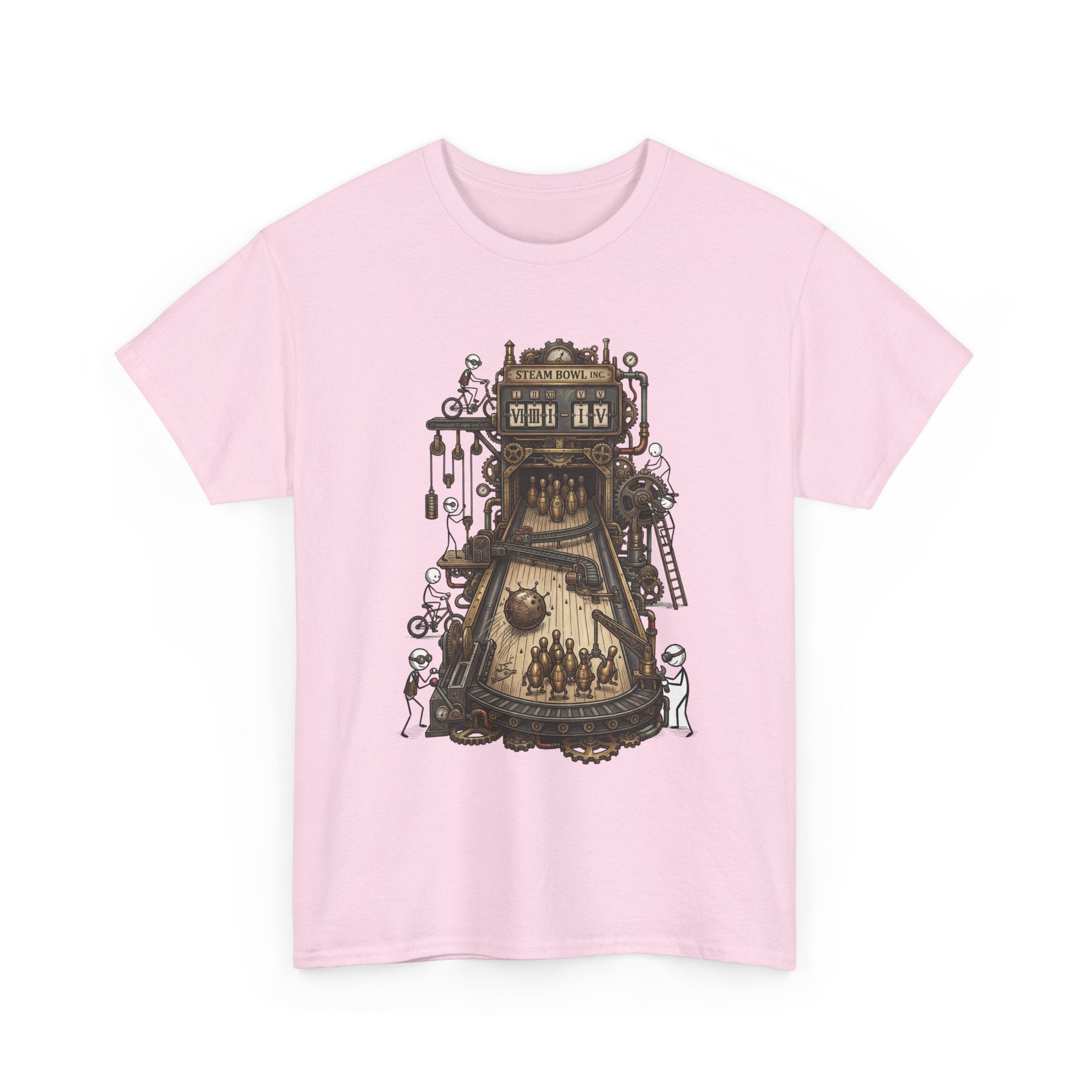 T-Shirt — Steampunk Bowling Tee