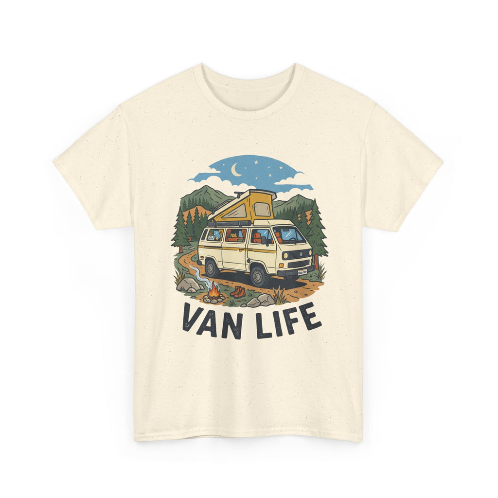 Van Life Tee — Vintage Camper Graphic T-Shirt