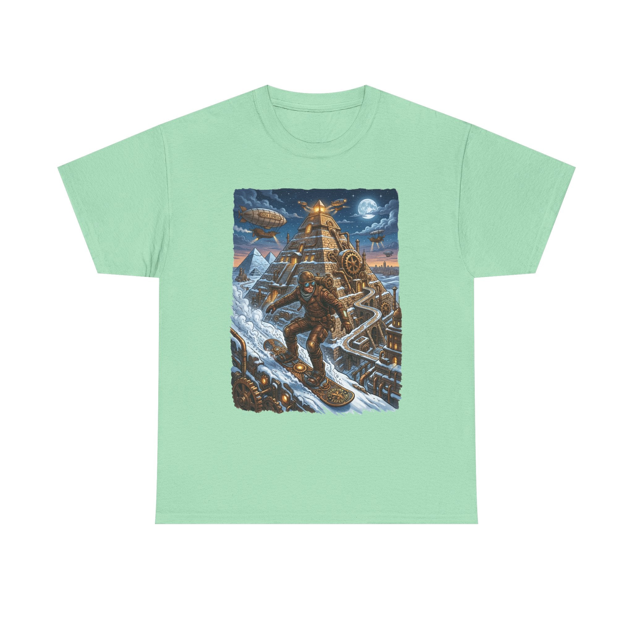 Aztec Pyramid Adventure T-Shirt — Fantasy Explorer Graphic Tee