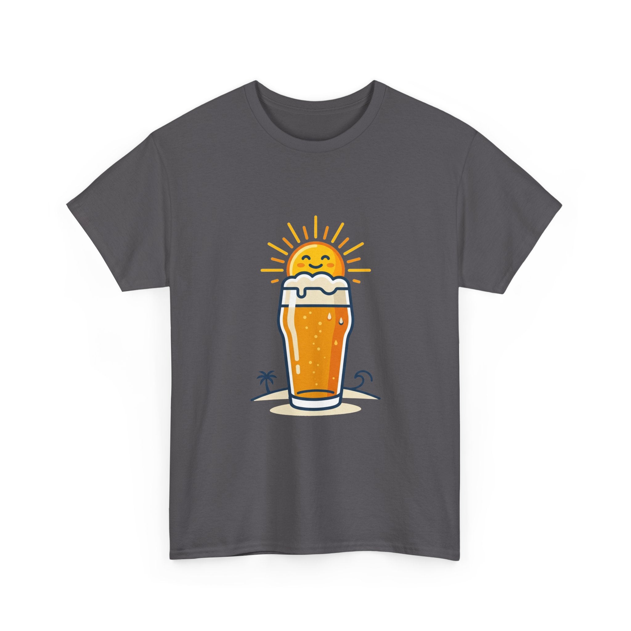 Beer Sun Tee — Sunny Beach Beer Graphic T-Shirt