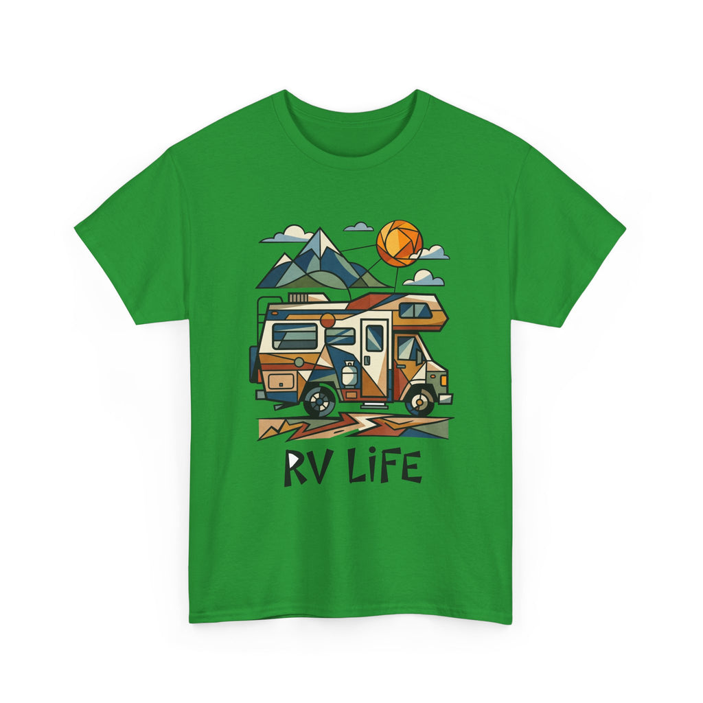 RV Life T‑Shirt — Vintage Camper Graphic Tee for RVers & Road Trip Lovers