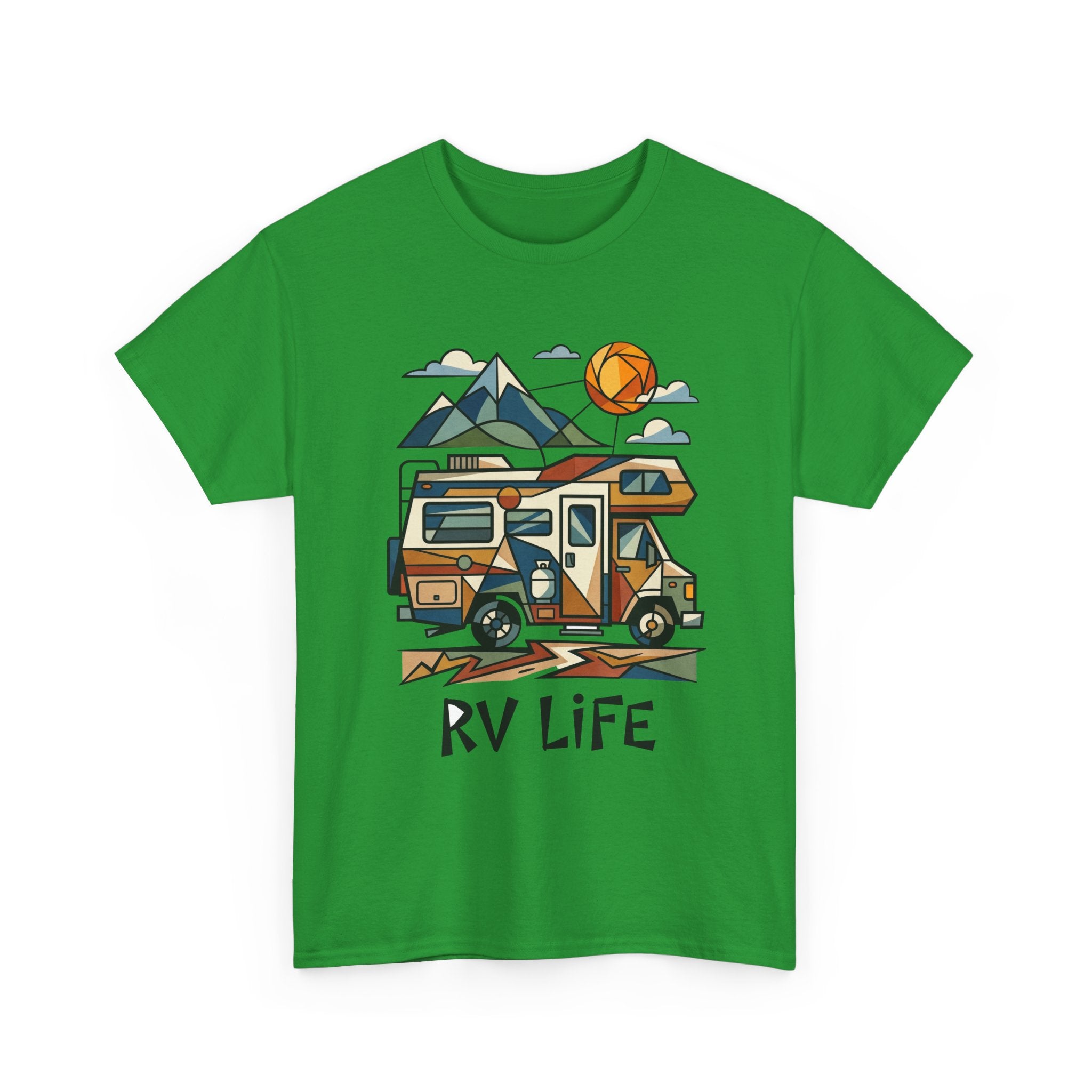 RV Life T‑Shirt — Vintage Camper Graphic Tee for RVers & Road Trip Lovers