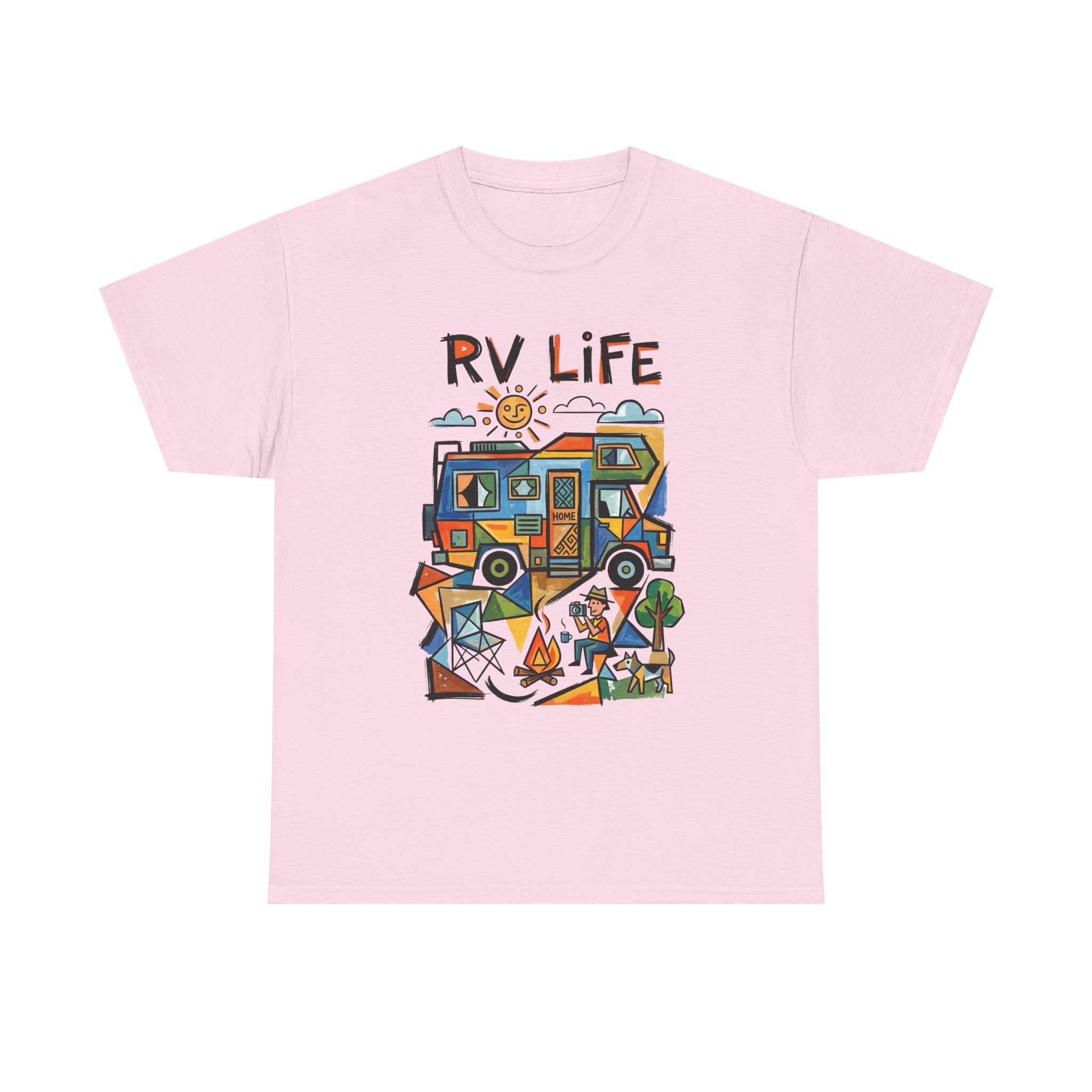 RV Life T-Shirt — Retro Camper Roadtrip Tee for RV Travelers & Campers