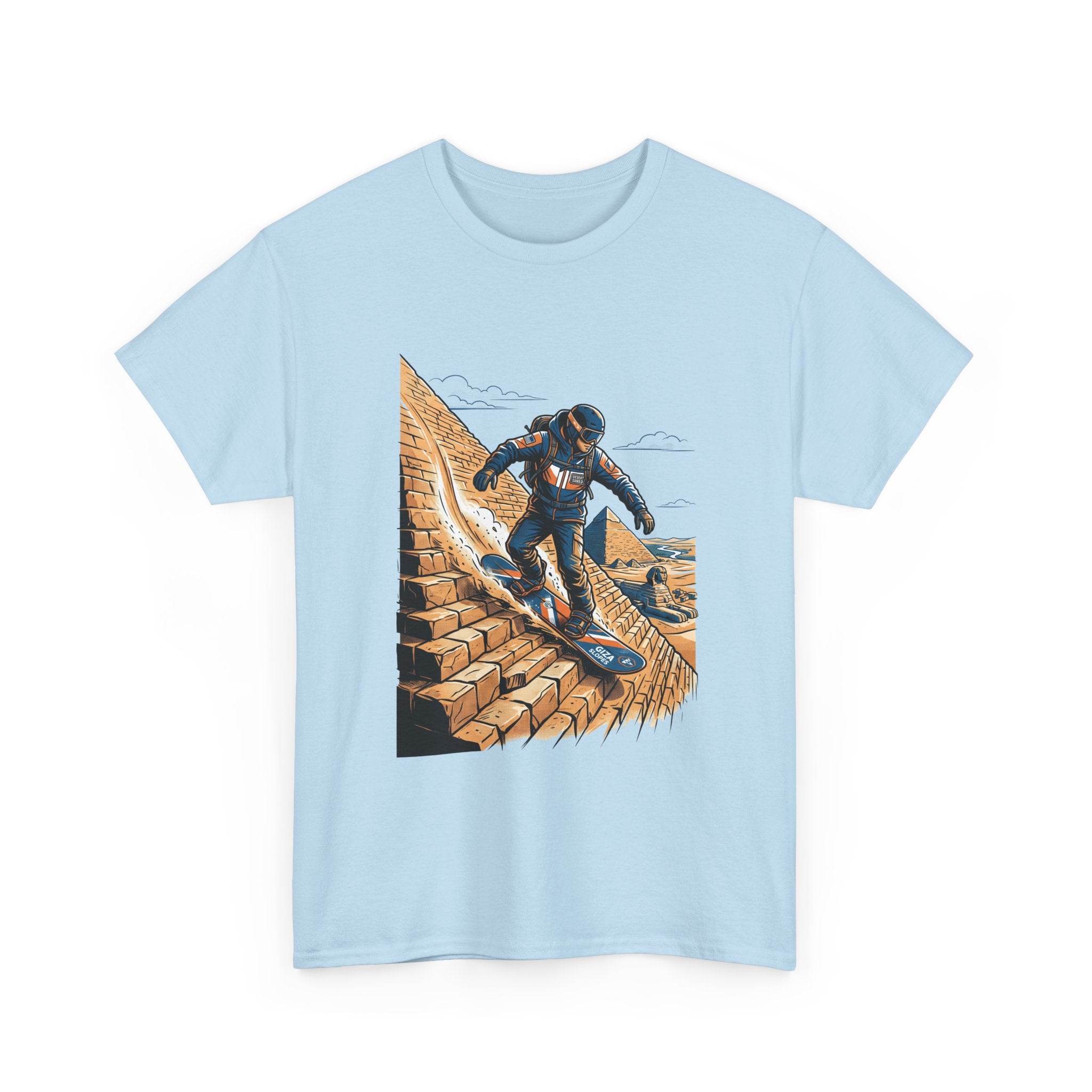 Snowboarder Pyramid Graphic Tee