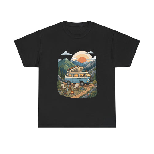 Adventure Van Tee – Retro Camper Roadtrip T-Shirt