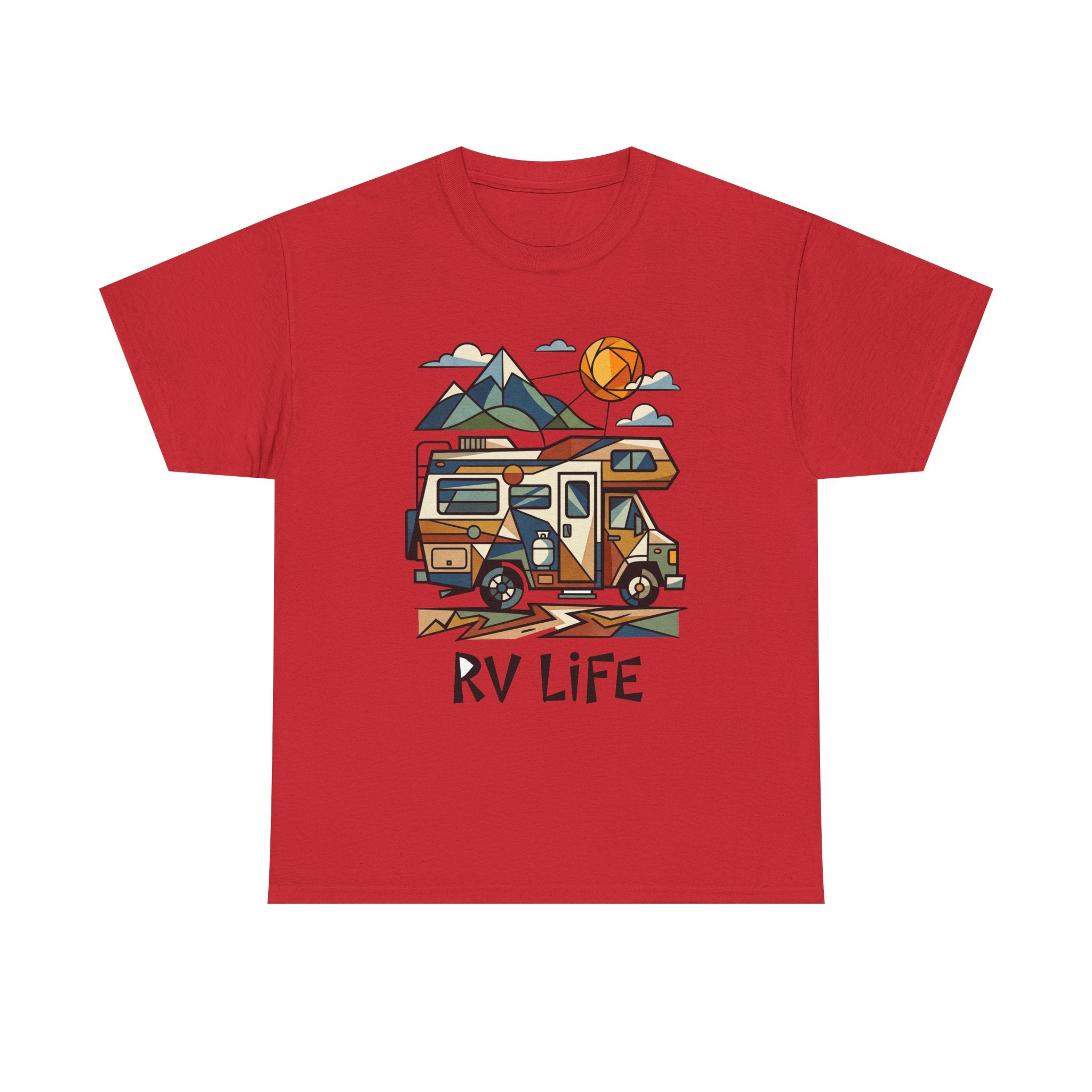RV Life T‑Shirt — Vintage Camper Graphic Tee for RVers & Road Trip Lovers