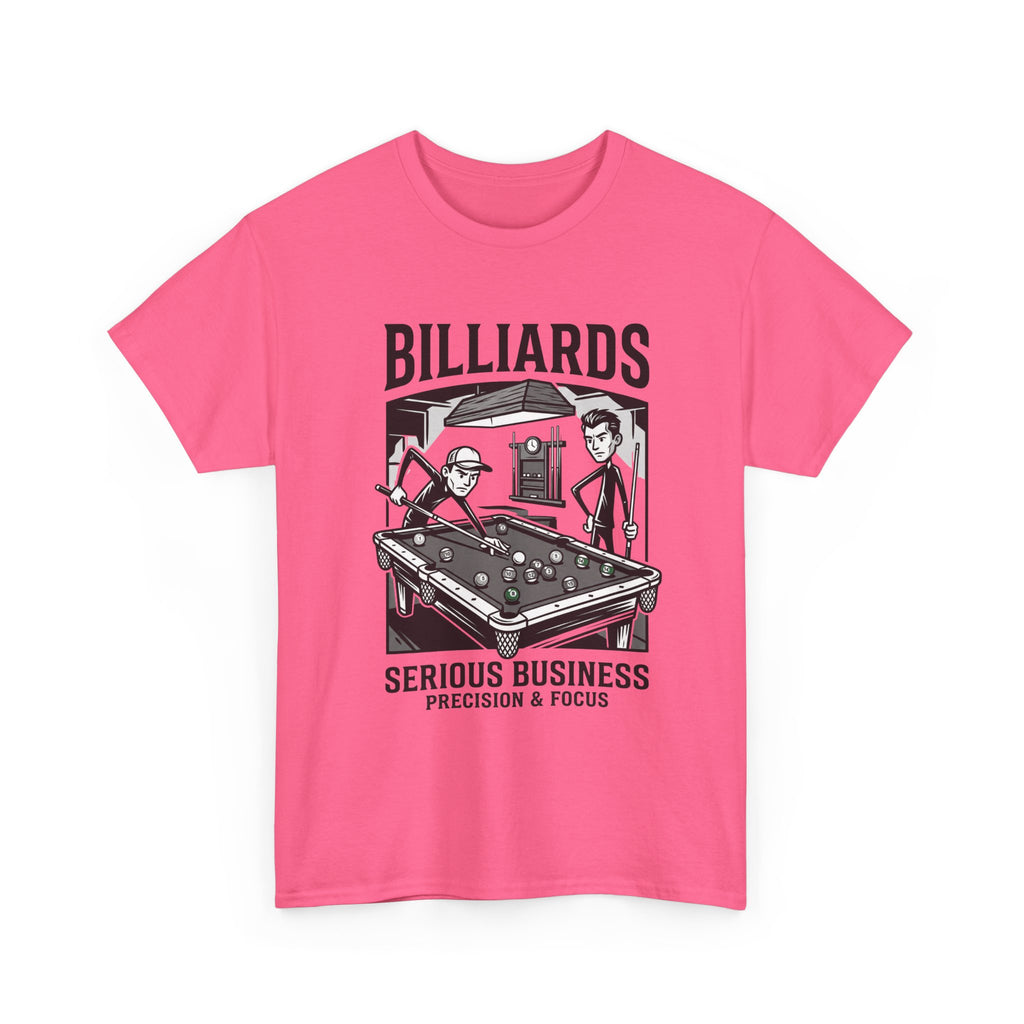 Billiards Tee – "Serious Business" Pool Player T-Shirt