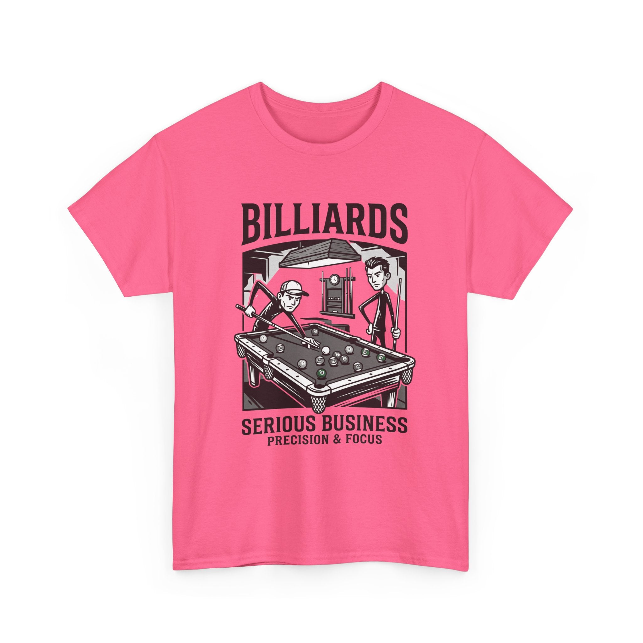 Billiards Tee – "Serious Business" Pool Player T-Shirt