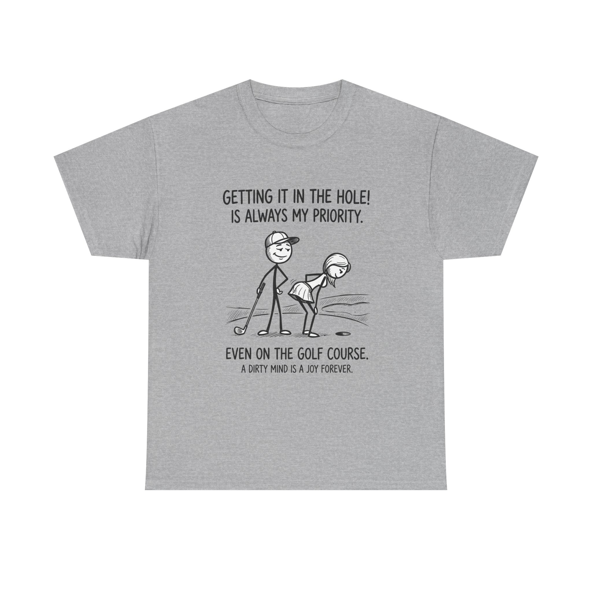 Golf T‑Shirt - "Getting It in the Hole!" Funny Golf Humor Tee