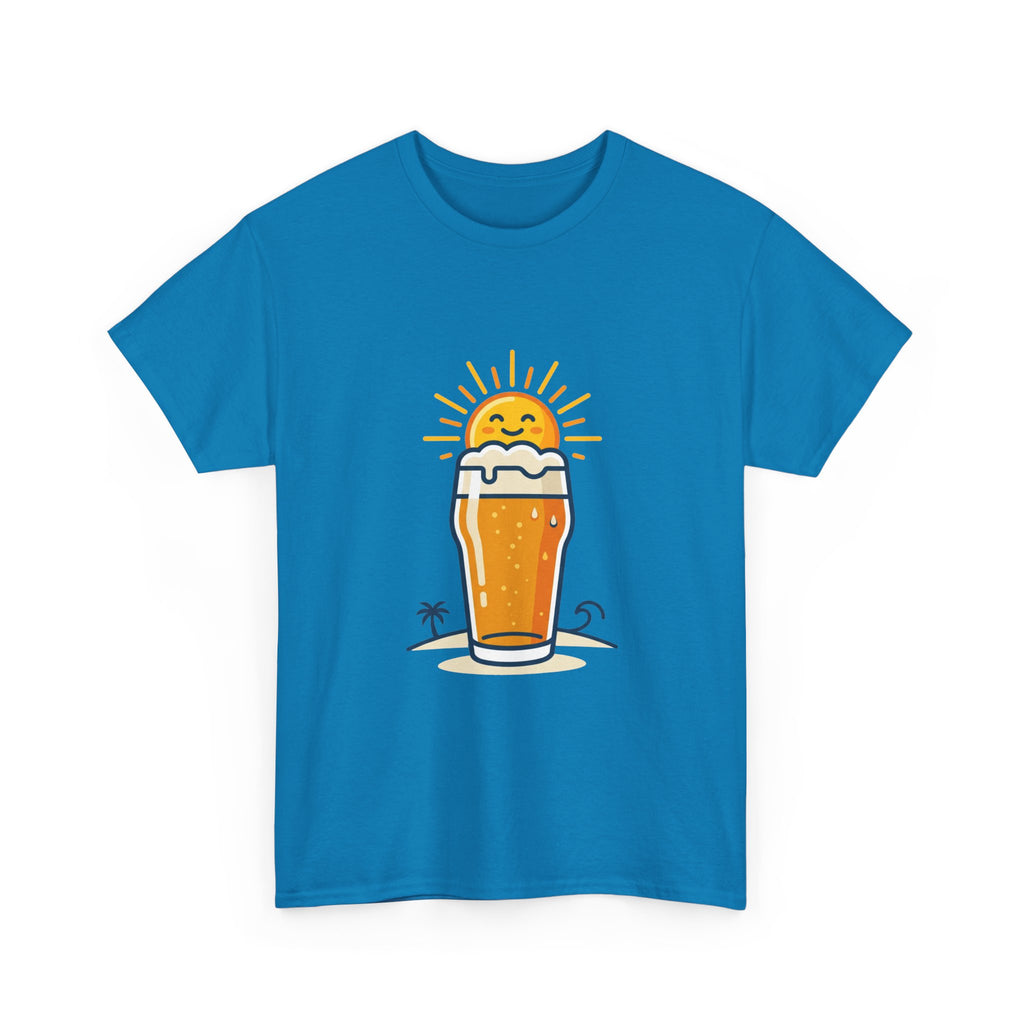 Beer Sun Tee — Sunny Beach Beer Graphic T-Shirt