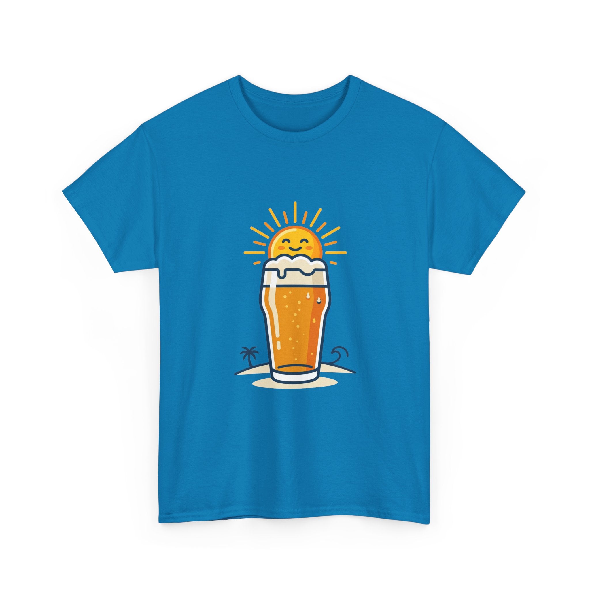 Beer Sun Tee — Sunny Beach Beer Graphic T-Shirt